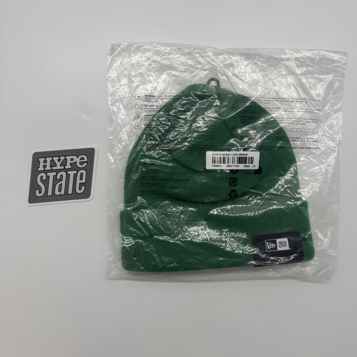 Supreme Supreme New Era Box Logo Beanie (FW24) Green Size ONE SIZE - 2 Thumbnail