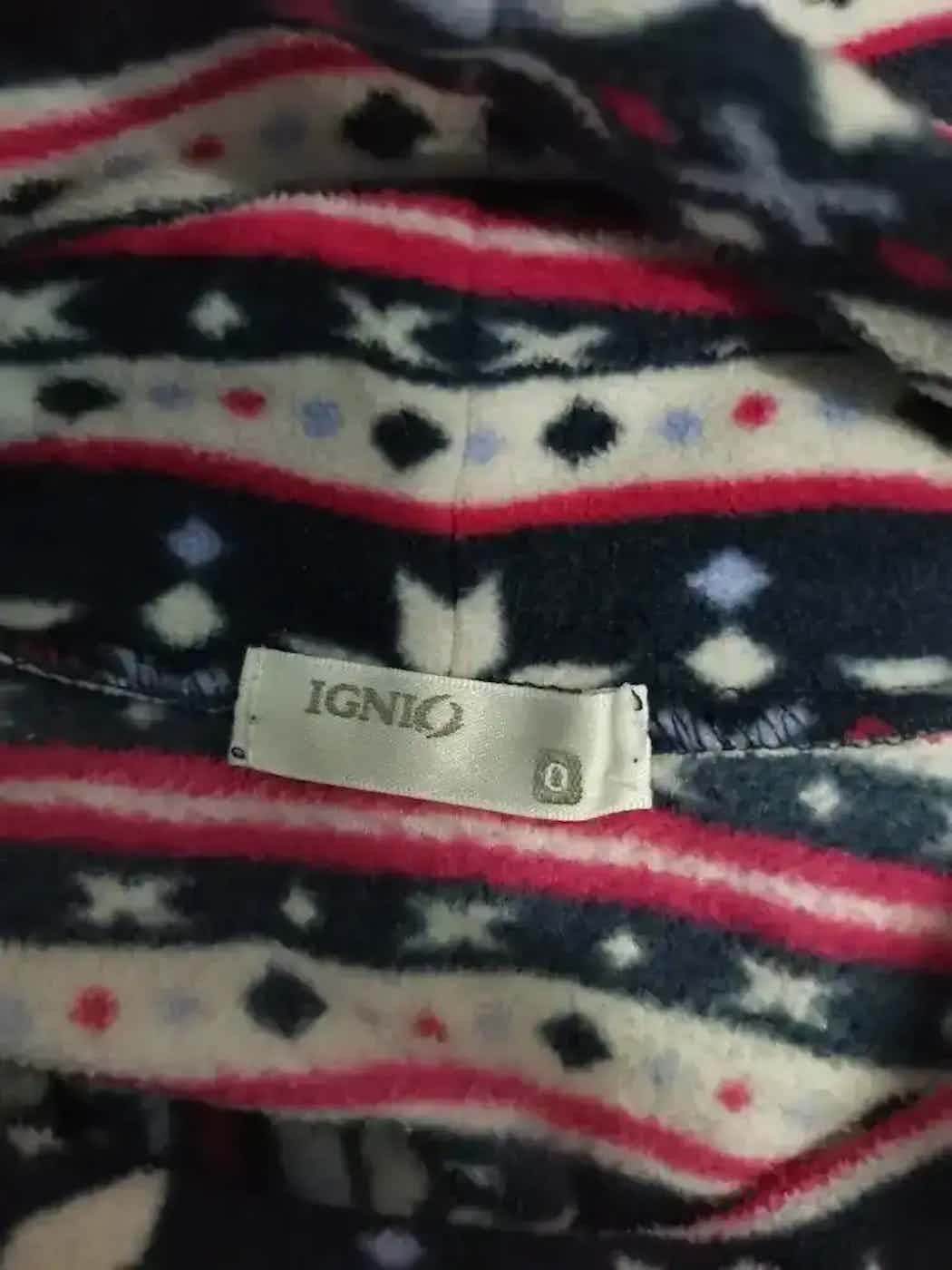 Vintage Vintage Ignio Full Print Turtleneck Sweatshirt Size US S / EU 44-46 / 1 - 3 Thumbnail