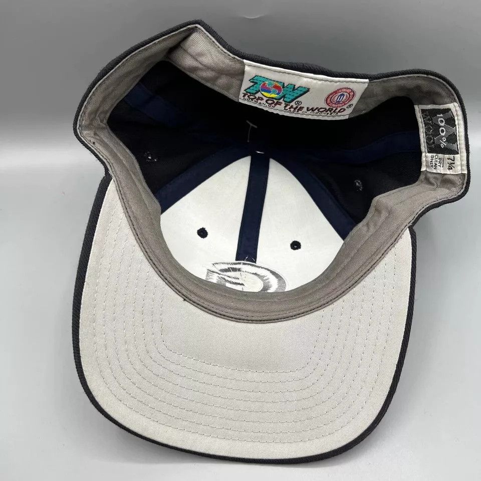 Top Of The World Georgetown Hoyas Hat Men 7 1/4 Black Gray Fitted Cap New Size ONE SIZE - 6 Thumbnail
