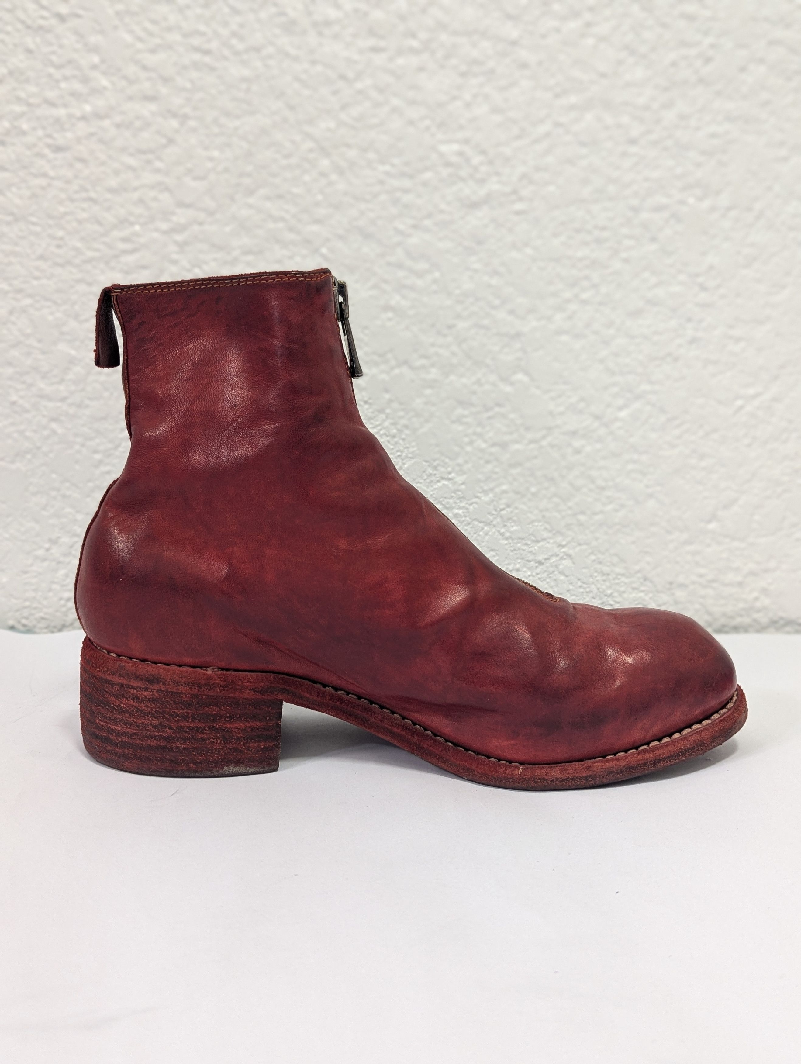 Guidi Guidi PL1 Front-zip Soft Horse Leather Boots Size US 8 / IT 38 - 6 Thumbnail