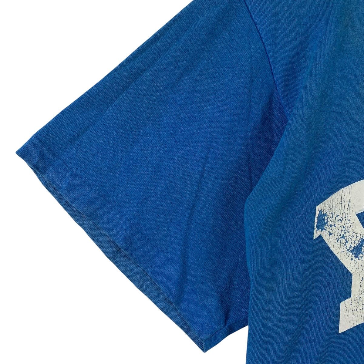 Vintage Vintage 90s YALE University Big spellout blue colour tee Size US M / EU 48-50 / 2 - 6 Thumbnail