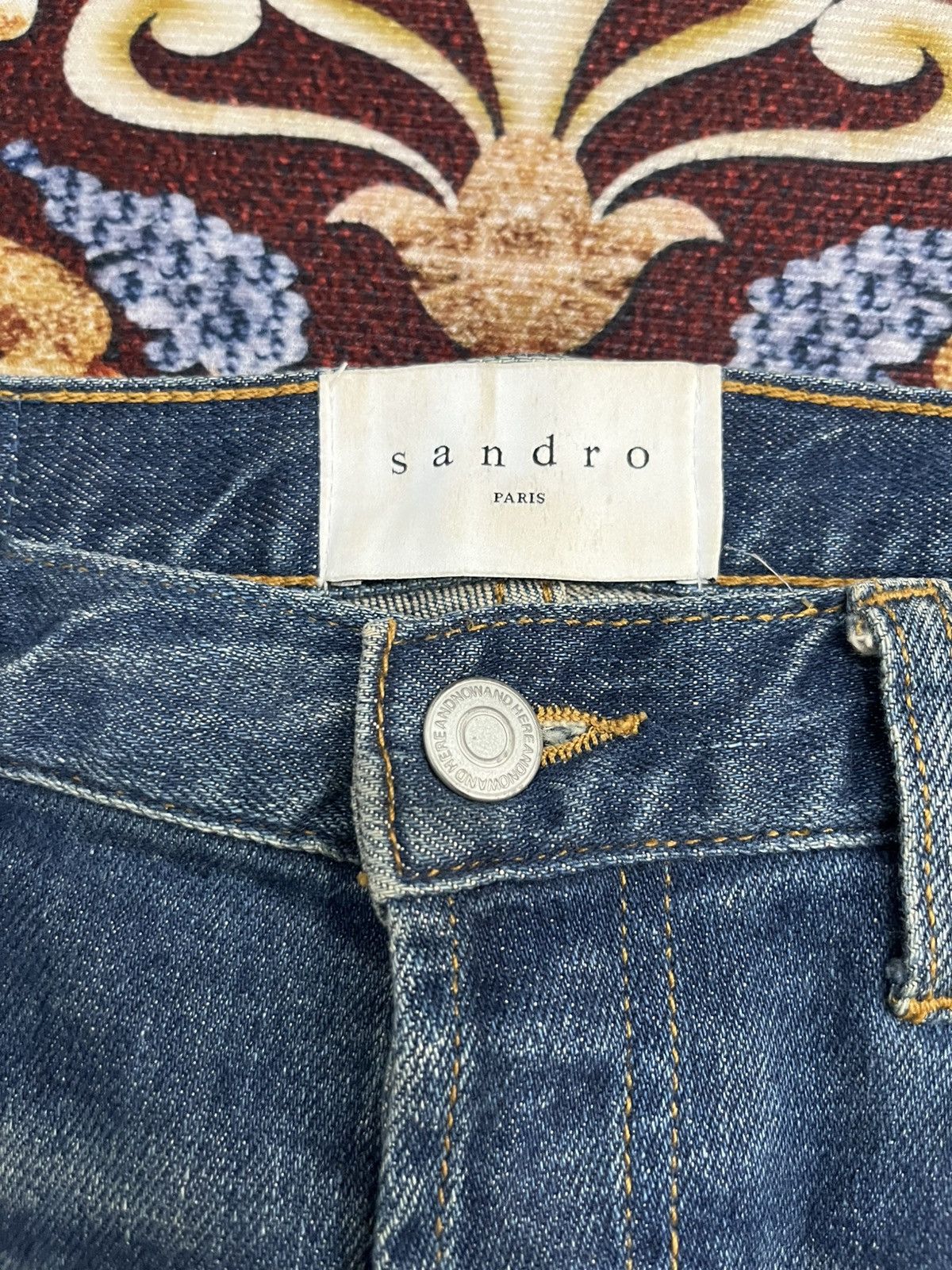 Sandro Sandro hedi slimane Size US 30 / EU 46 - 3 Thumbnail