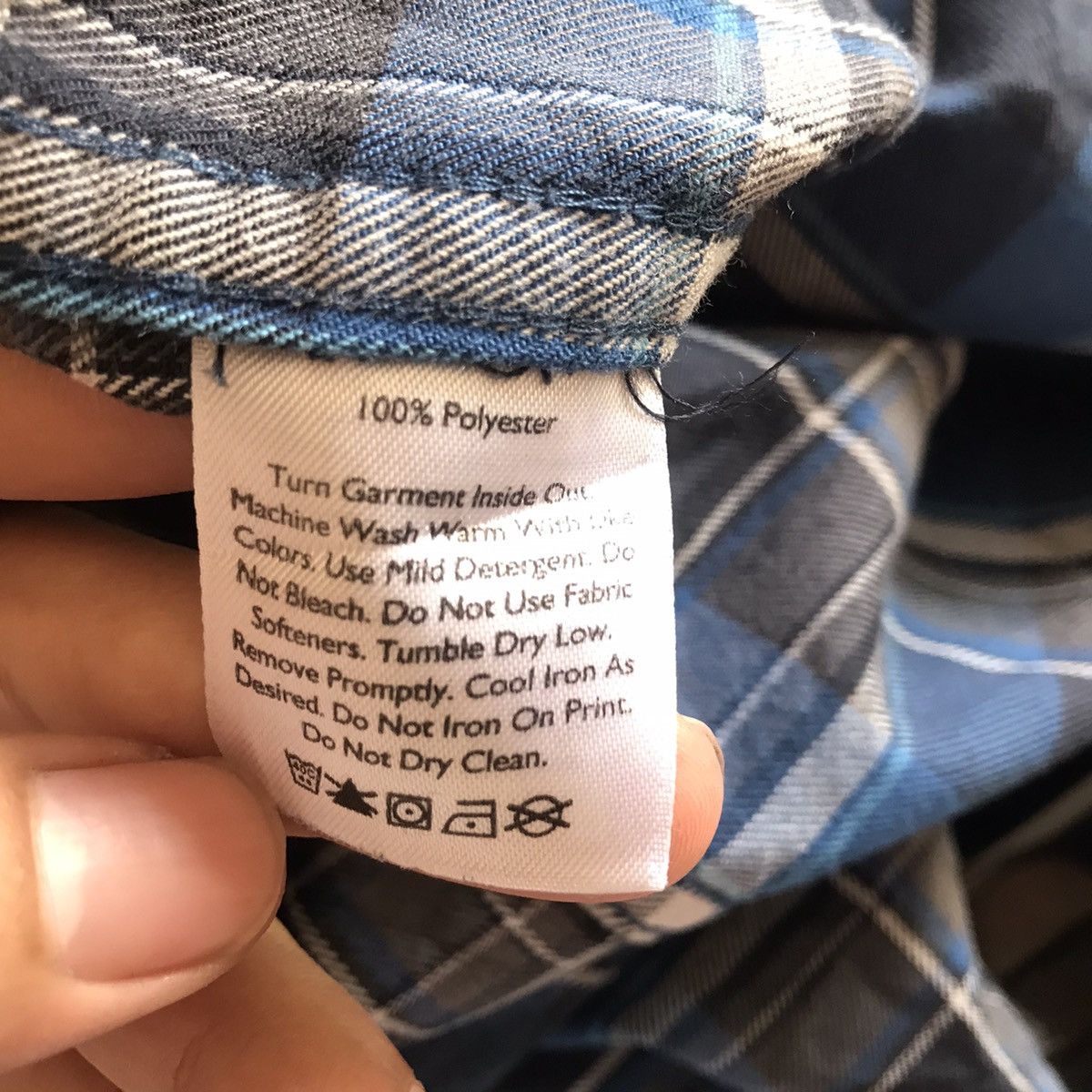 Eddie Bauer × Flannel × Hysteric Glamour Eddie Bauer Flannel 2 chest Pocket Long Sleeves Shirt blue Size US XL / EU 56 / 4 - 11 Thumbnail