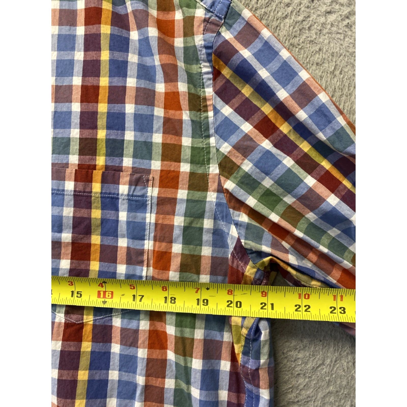 J.Crew J.CREW Button-Down Shirt Men Medium Multicolor Flex Wash Button Up Long Sleeve Cotton Nylon Polyester Cotton Blend Colorful Size US M / EU 48-50 / 2 - 5 Thumbnail