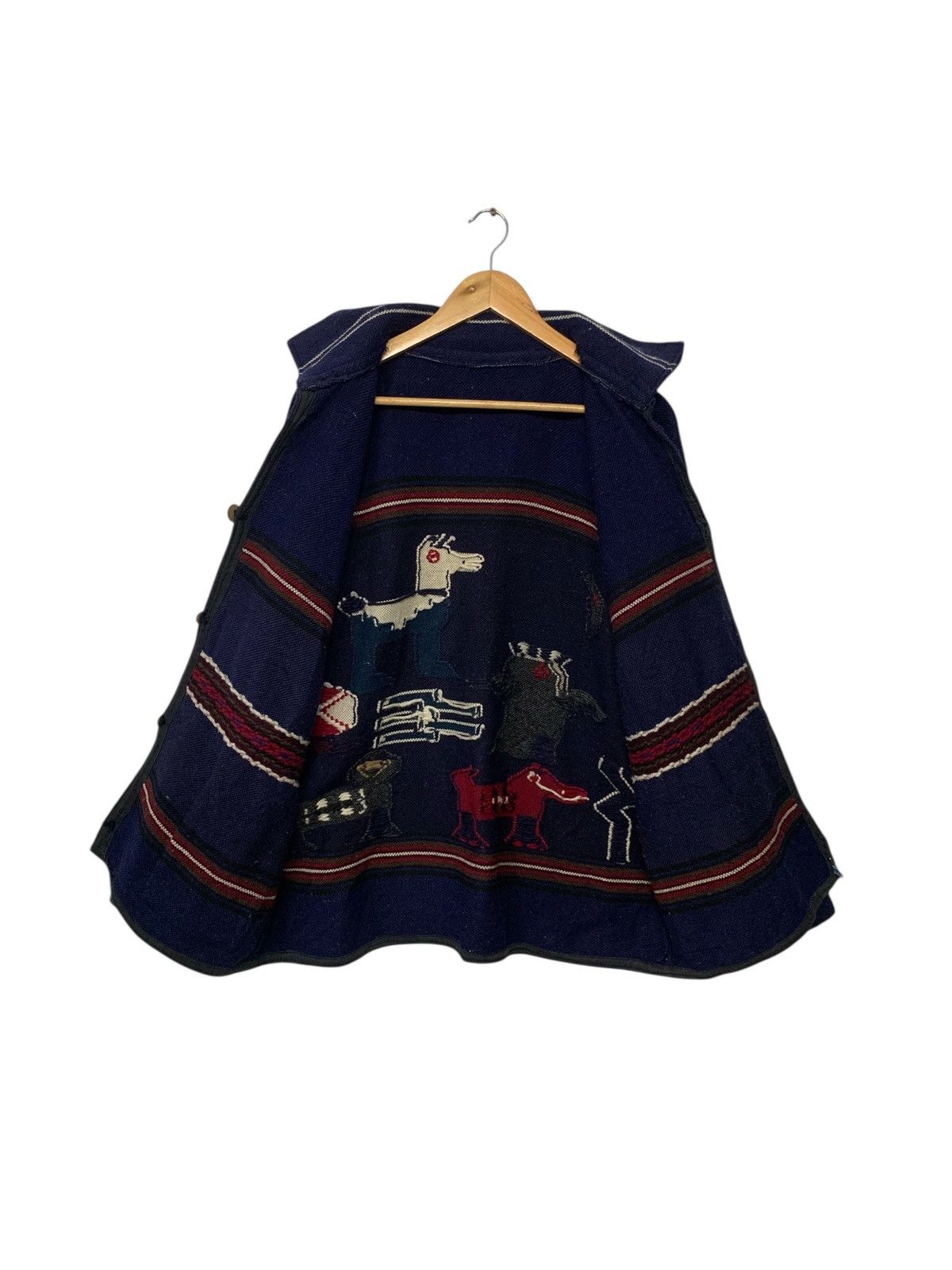 Handmade Vintage 90's Handmade Animal Motif Button Ups Jacket Size US L / EU 52-54 / 3 - 2 Thumbnail