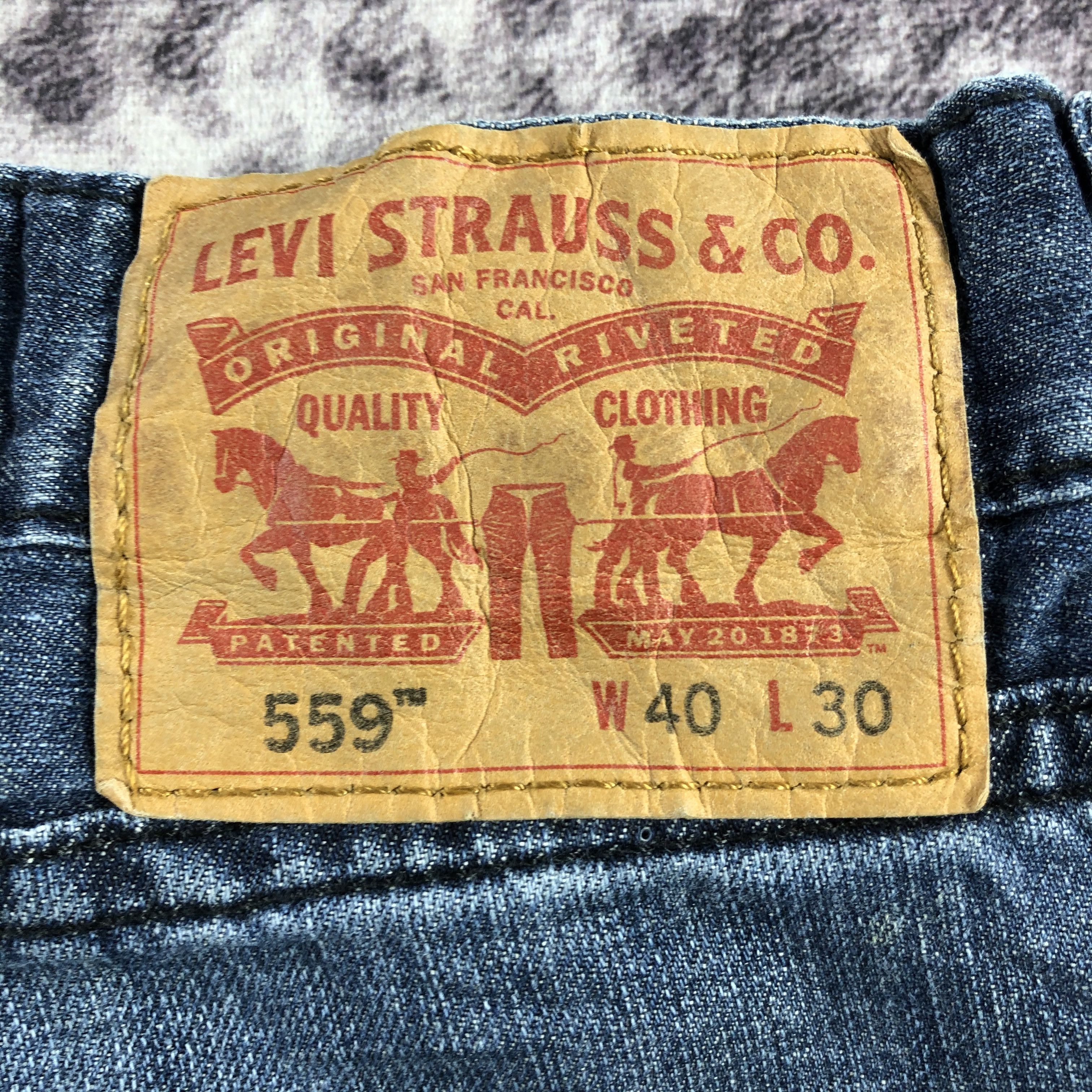 Levi's × Vintage Vintage Blue Wash Levis 559 Jeans-JM2826 Size US 41 - 6 Thumbnail