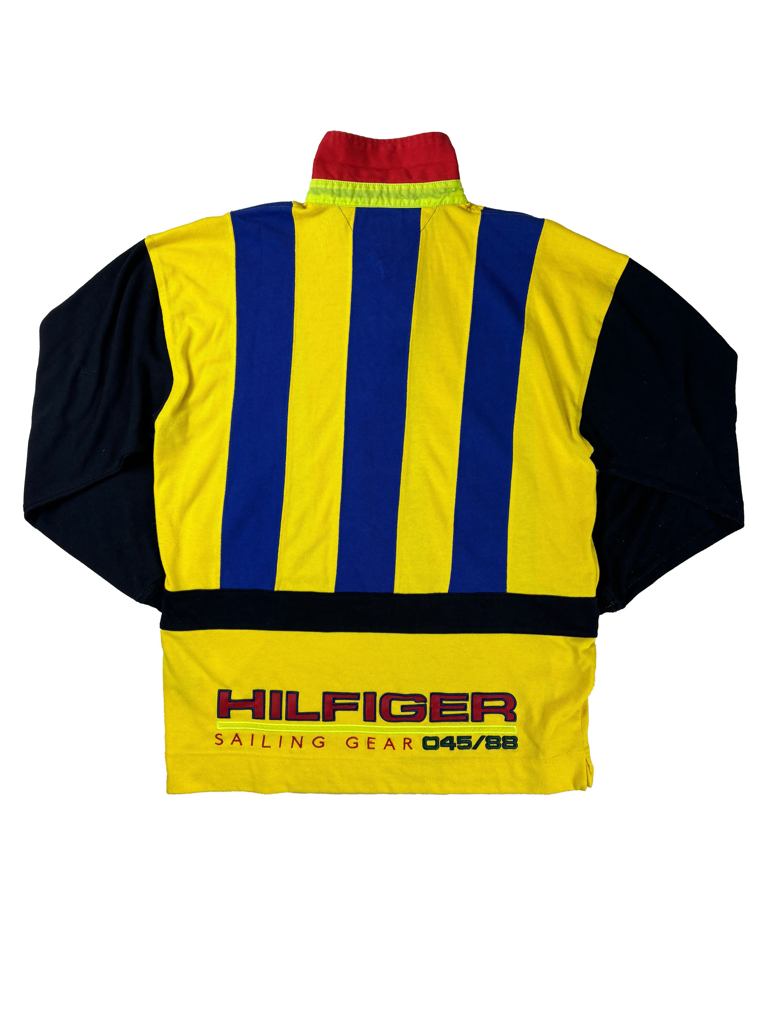 Tommy Hilfiger Tommy Hilfiger Rare Vintage 90s - long sleeve polo Size US L / EU 52-54 / 3 - 5 Thumbnail