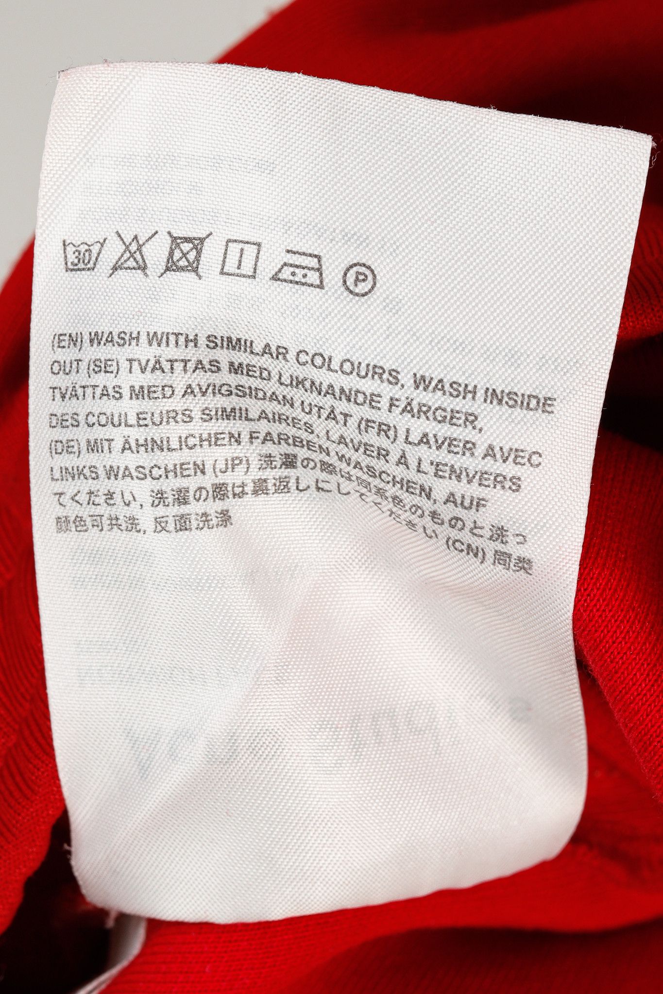 Acne Studios Acne Studios Norwich Face Red Jersey Taped Track Pants Size US 34 / EU 50 - 11 Thumbnail
