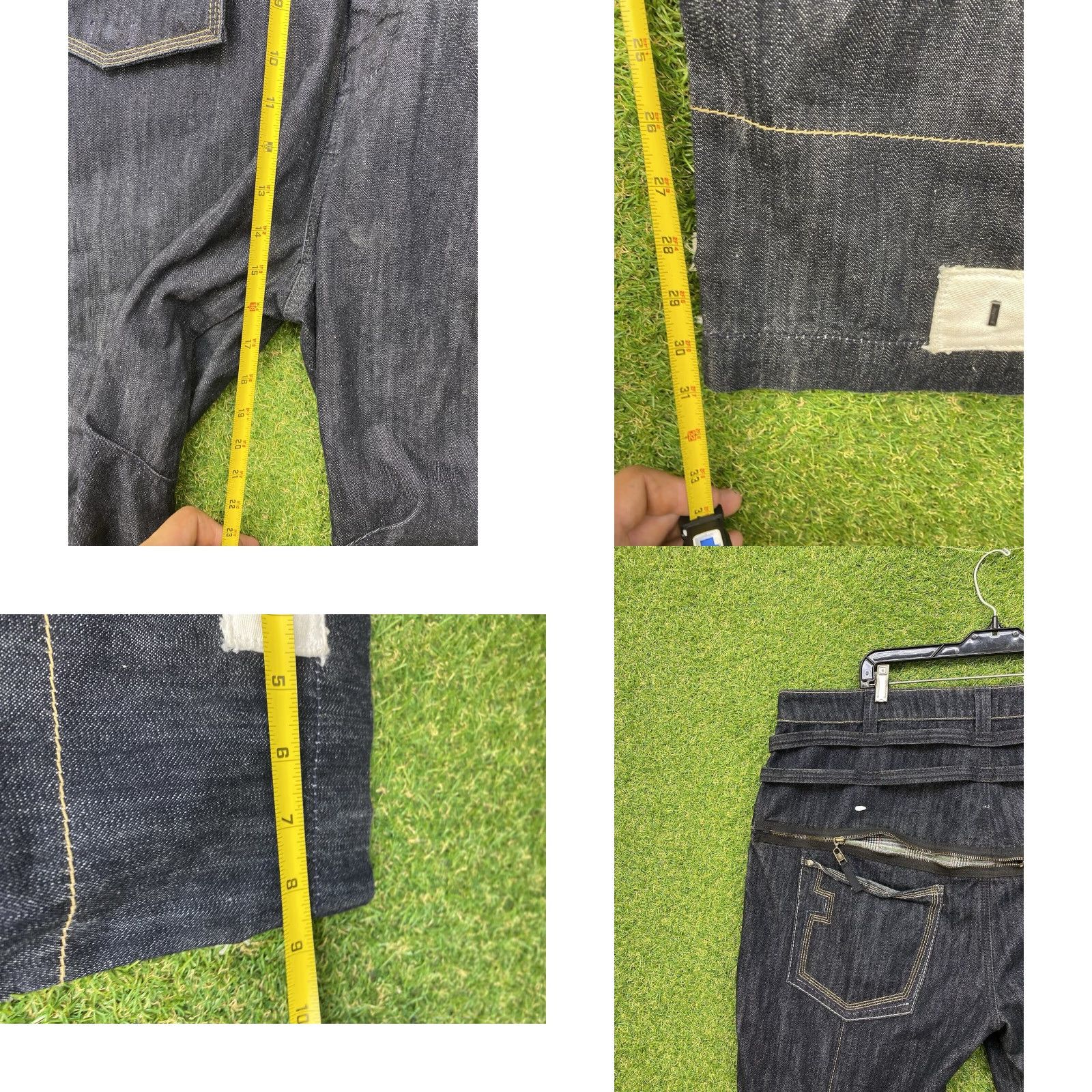 Denime VINTAGE Ak:cess Denim Jeans Mens 40 Baggy Straight 90s Streetwear Y2K Punk Hip Hop Goth Size US 40 / EU 56 - 8 Thumbnail