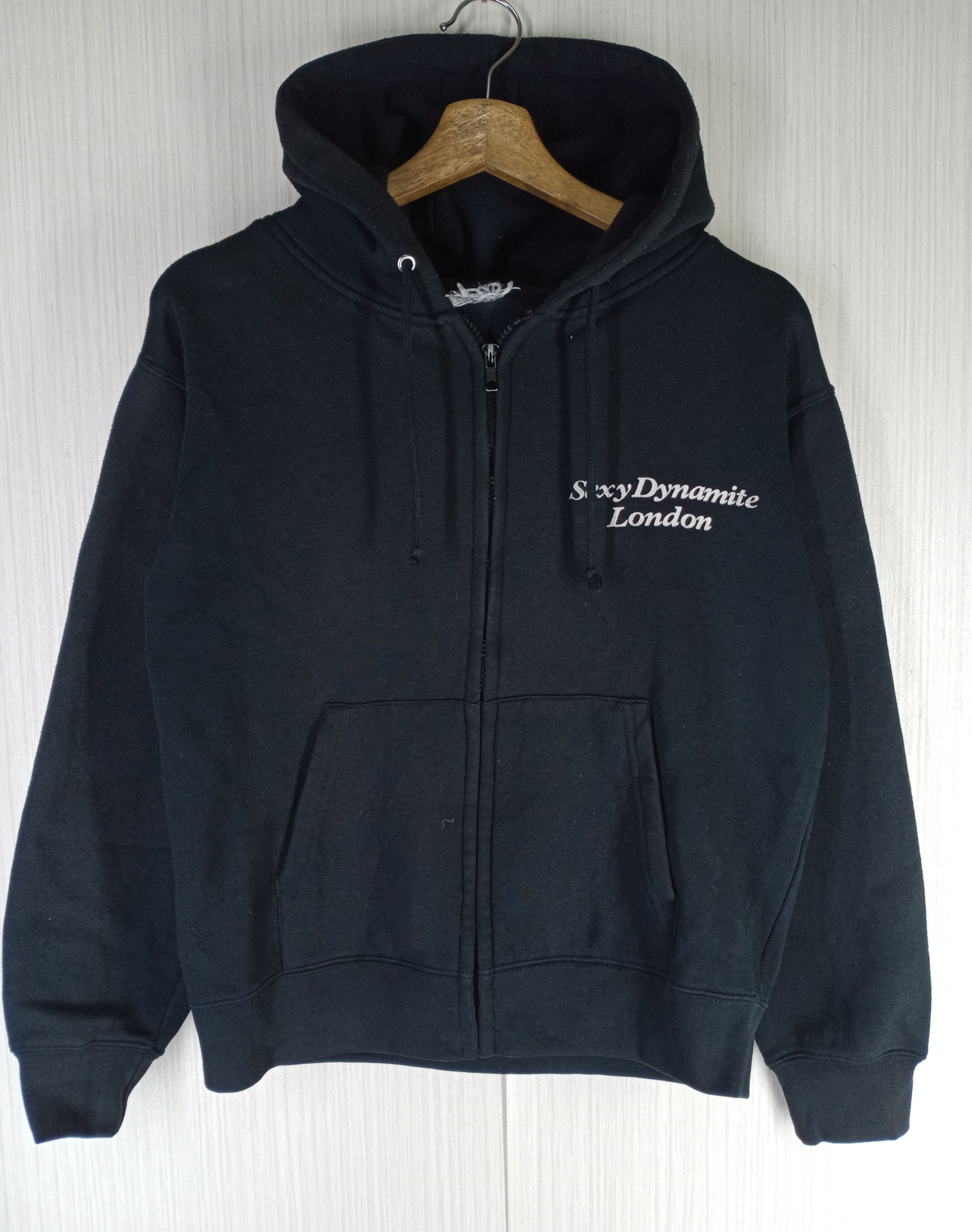Hysteric Glamour Rare Vintage Sexy Dynamite London Zipper Hoodie Sweatshirt Size US S / EU 44-46 / 1 - 2 Thumbnail