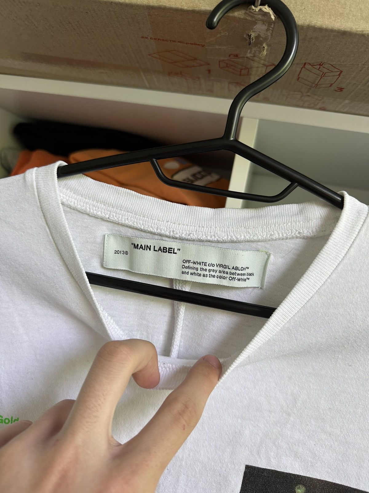 Off-White 🔥OFF-WHITE GOLDEN RATIO PASCAL PAINTING LONG SLEEVE🔥 Size US M / EU 48-50 / 2 - 11 Thumbnail