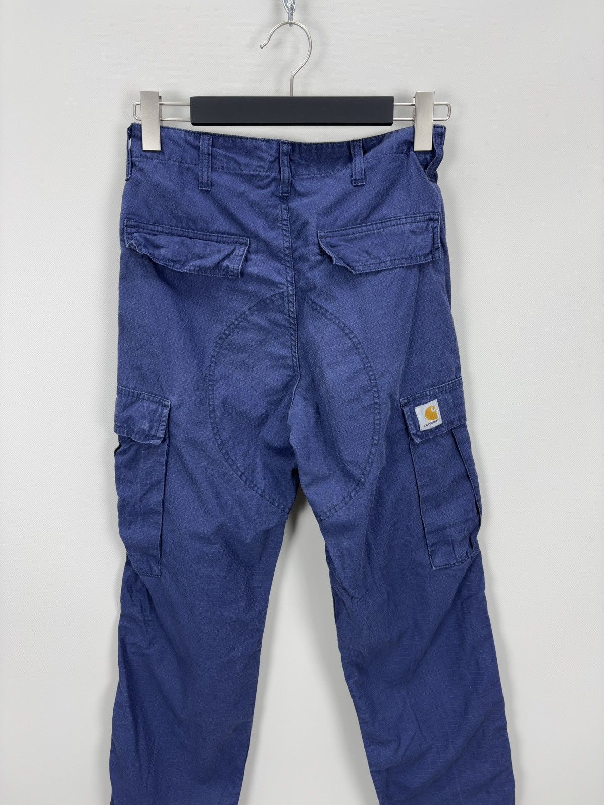 Carhartt Mens cargo pants Carhartt Size XS/S Color Blue Size US 29 - 7 Thumbnail