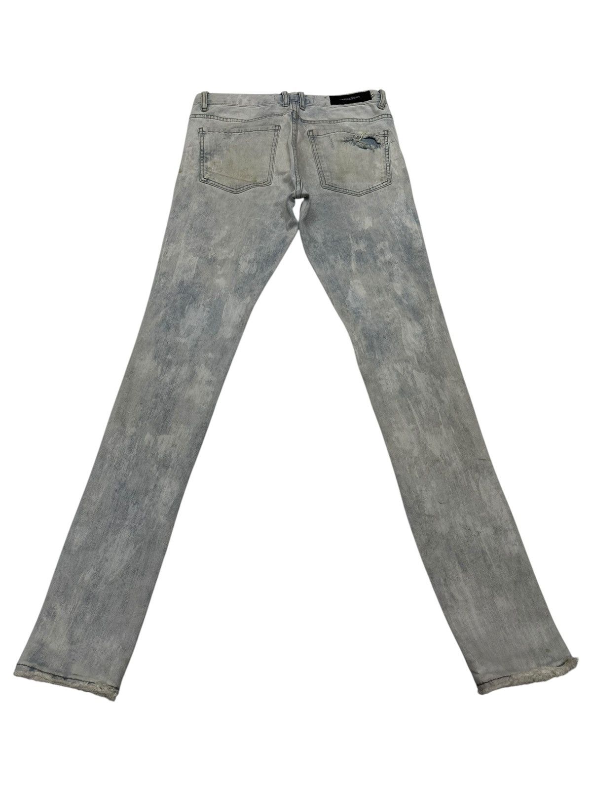 Represent Clo. REPRESENT DESTROYER DENIM RIRI ZIP SKINNY JEANS Size US 28 / EU 44 - 2 Thumbnail