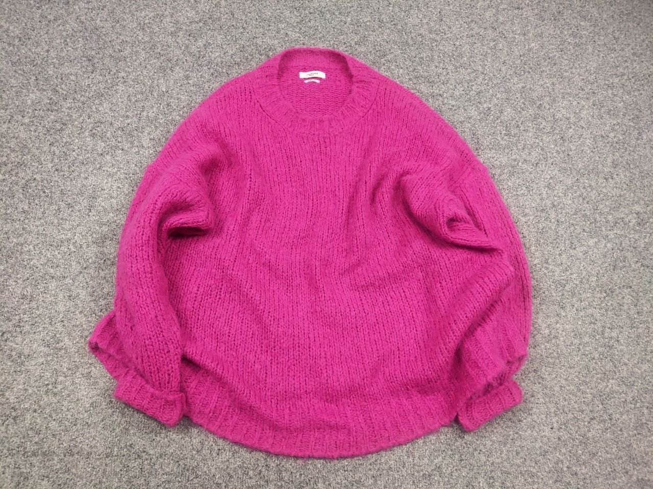 Isabel Marant Isabel Marant Etoile Sayers Pink Knit Oversized Sweater Size L / US 10 / IT 46 - 2 Thumbnail