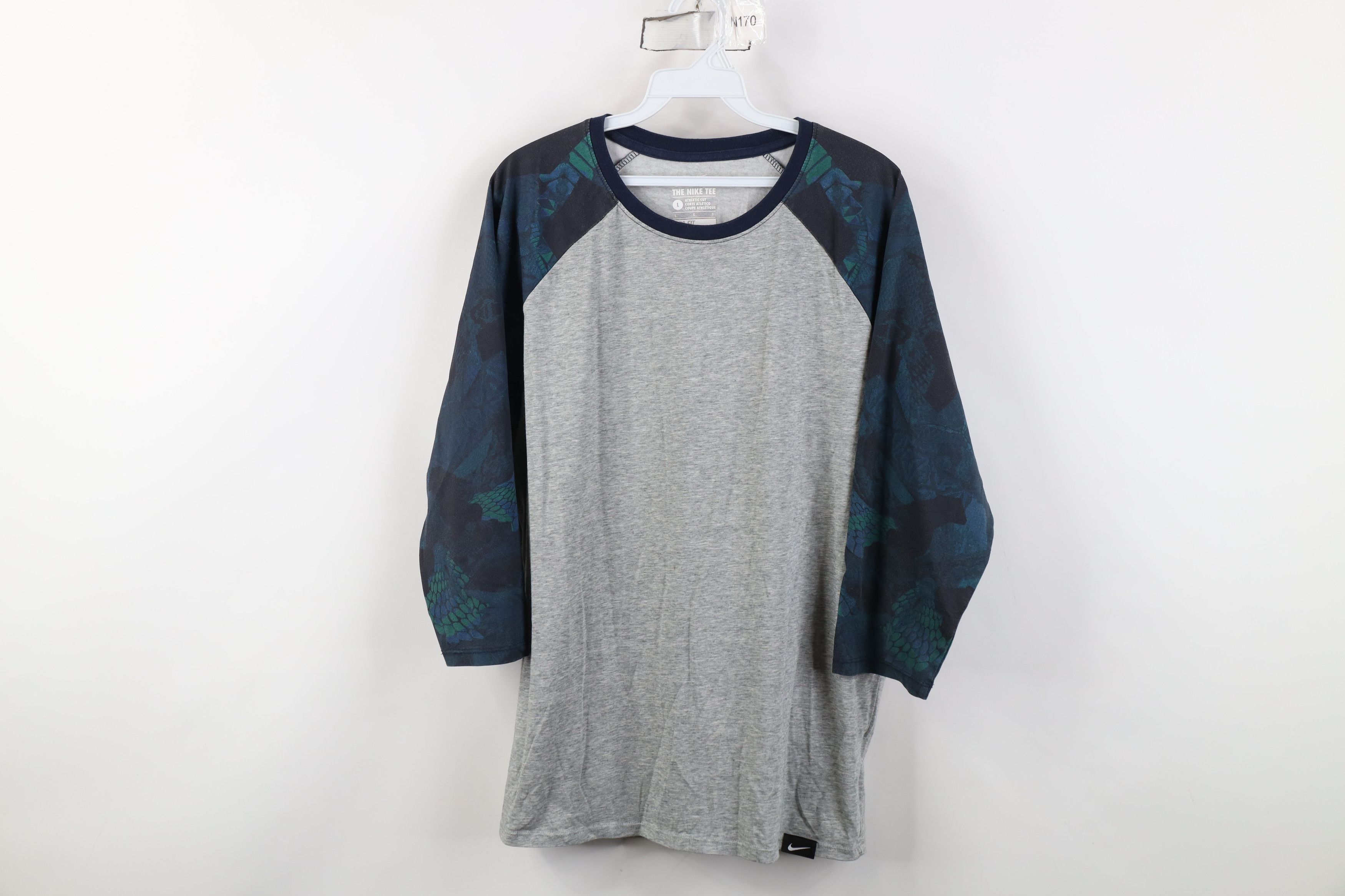 Nike Y2K Nike Kobe Bryant Mamba Snake 3/4 Sleeve Raglan T-Shirt Size US L / EU 52-54 / 3 - 1 Thumbnail