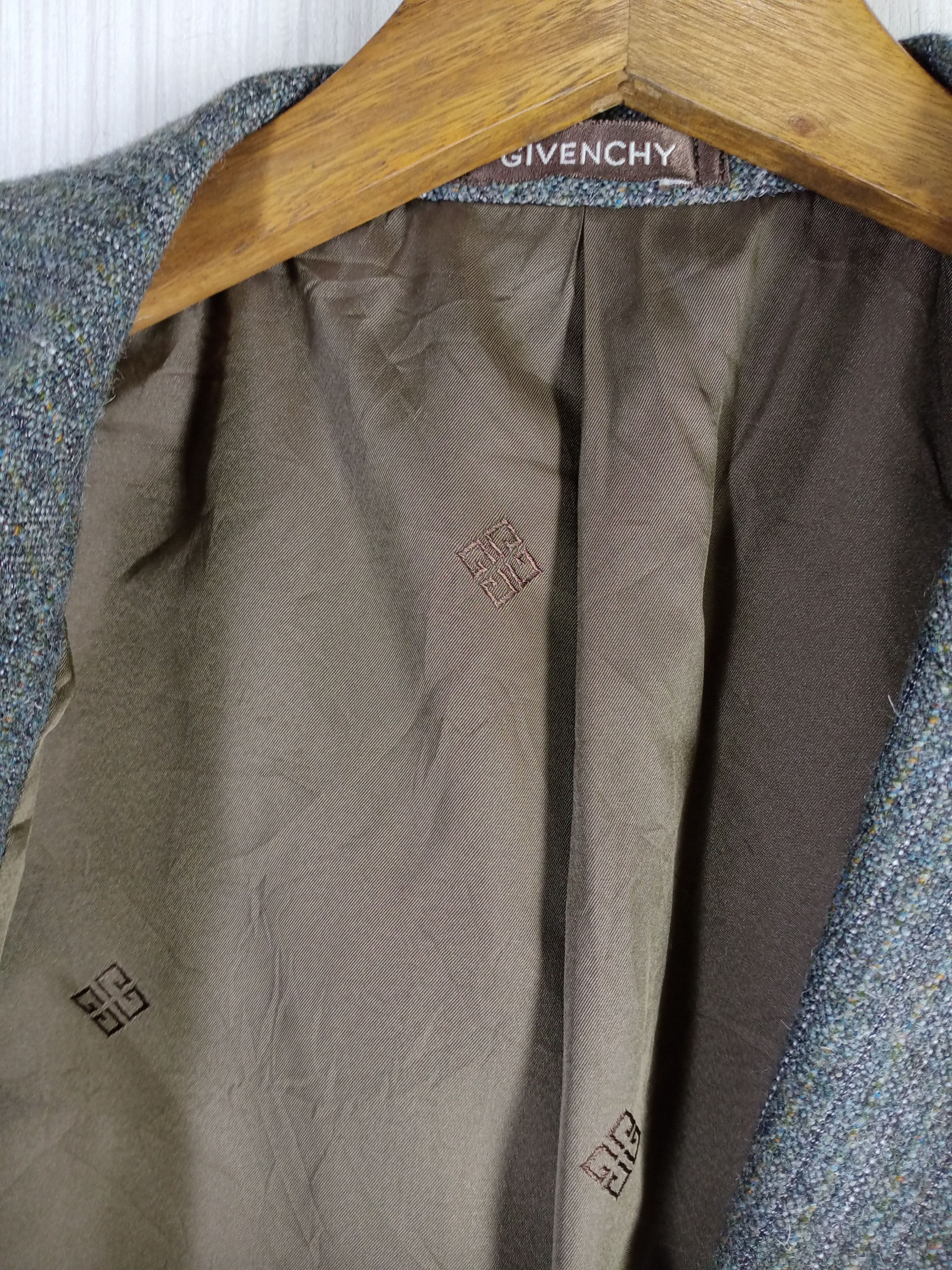 Givenchy Rare Vintage Givenchy Paris Suit Blazer Coat Jacket Size US M / EU 48-50 / 2 - 7 Thumbnail