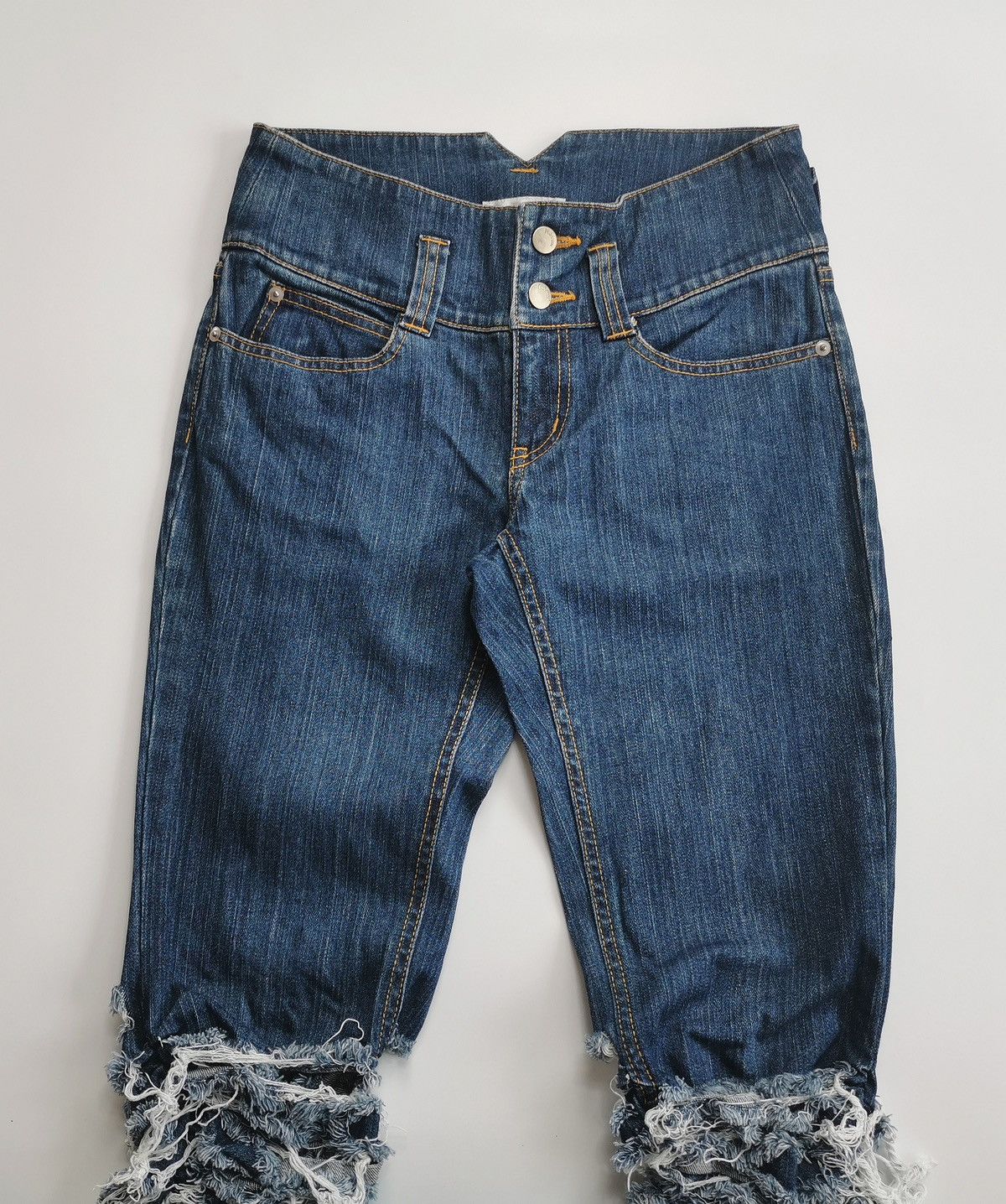 Ne-Net NeNet Frayed Bootcut Jeans Size 28" / US 6 / IT 42 - 3 Thumbnail