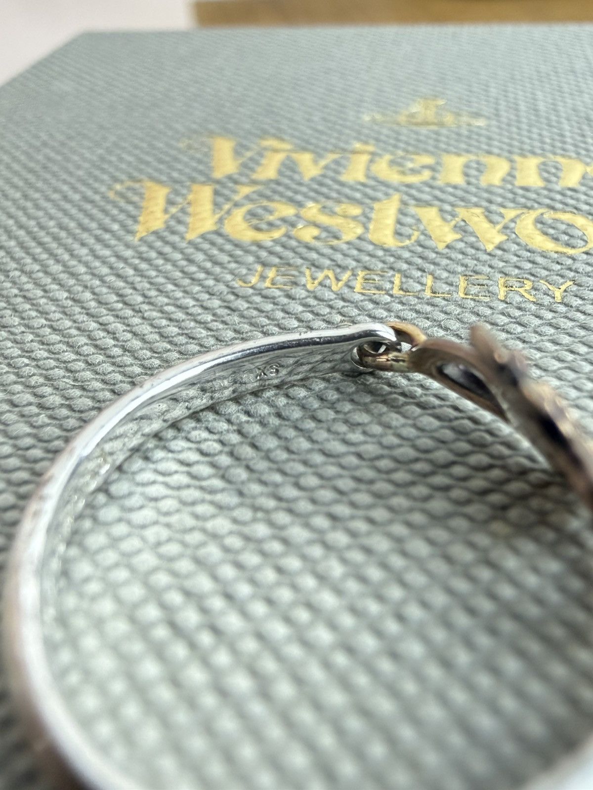 Vivienne Westwood Vivienne Westwood Vendome Ring 925 Silver Size XS Size ONE SIZE - 5 Thumbnail