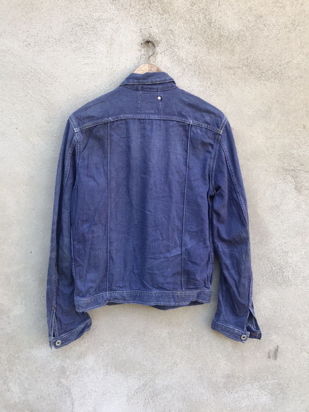 Diesel VINTAGE DIESEL DISTRESSED DENIM JACKET MADPUNK SEDITIONARIES Size US M / EU 48-50 / 2 - 11 Thumbnail