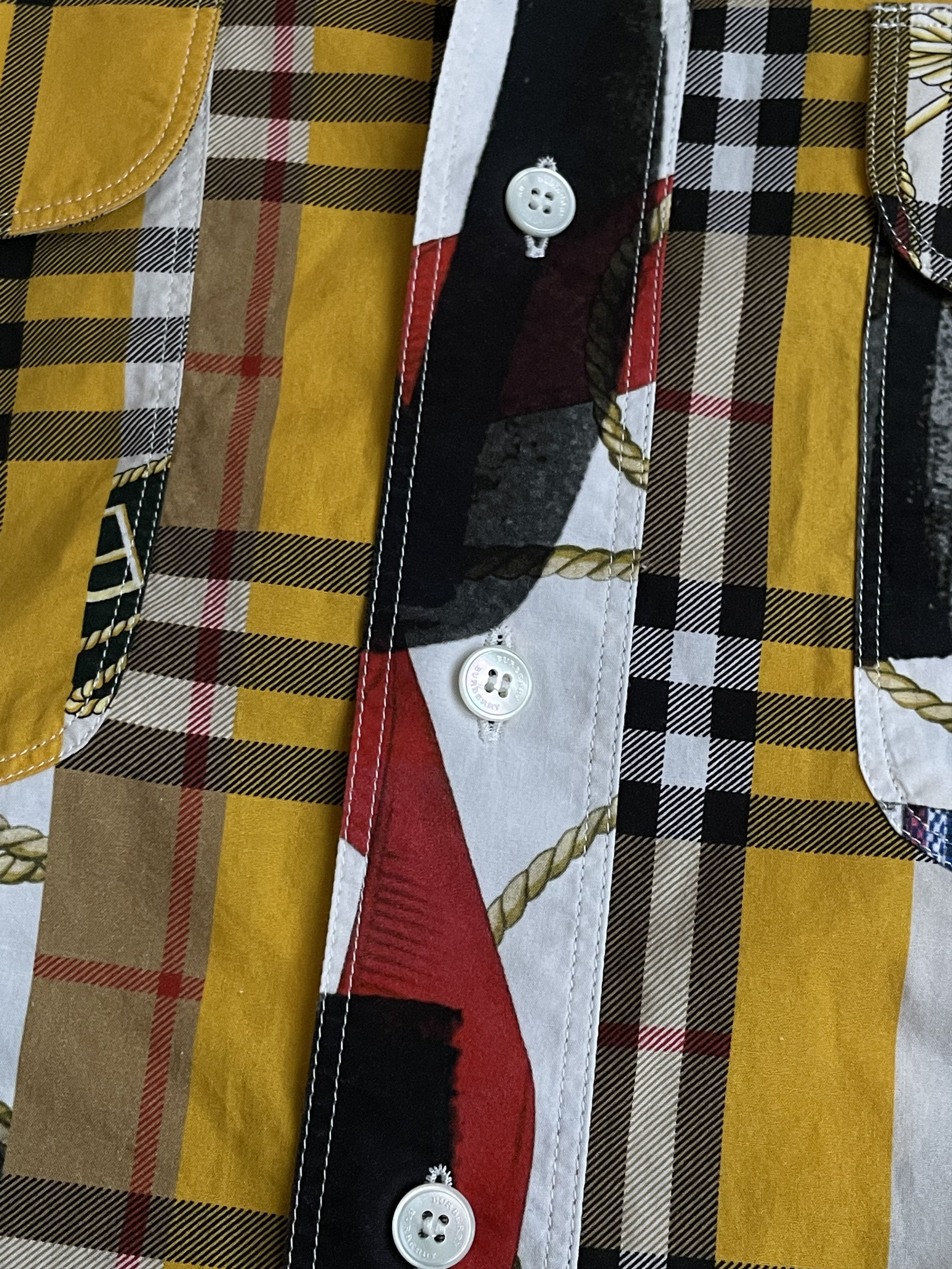 Burberry Burberry Monogram multicolor button shirt Size US L / EU 52-54 / 3 - 11 Thumbnail