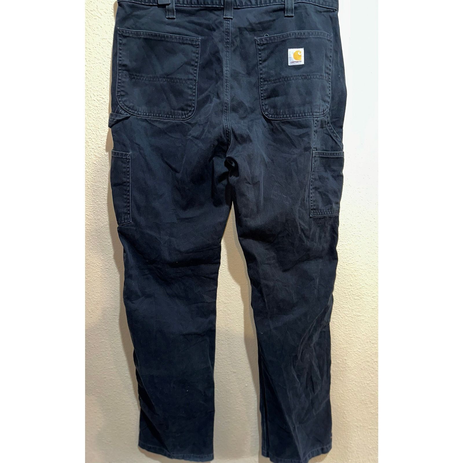 Carhartt Carhartt Black Work Pants 36x36 Relaxed Fit Workwear Size US 36 / EU 52 - 2 Thumbnail