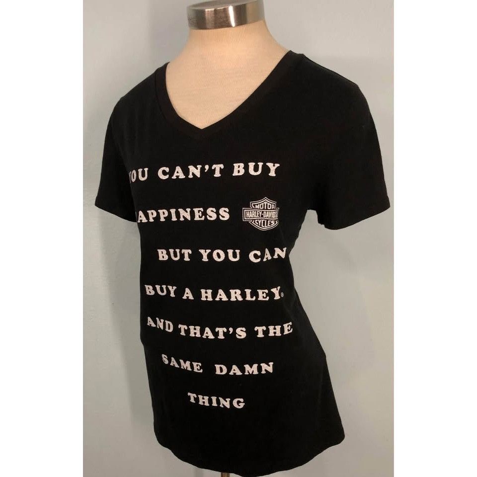 Harley Davidson Harley Davidson T-shirt Large Women Like New, Elastic Fabric Size L / US 10 / IT 46 - 3 Thumbnail