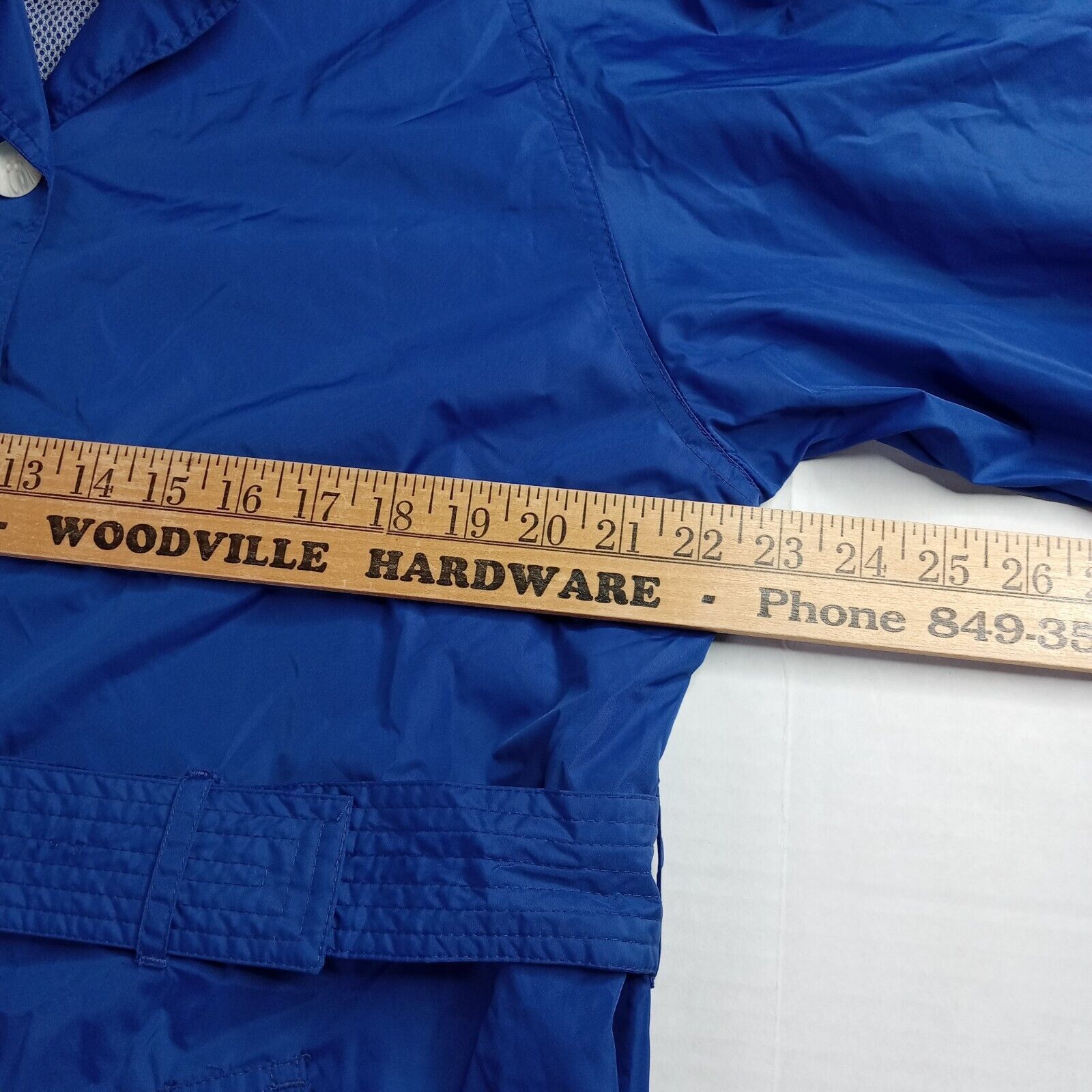 Woolrich Woolen Mills Vintage Woolrich Stashaway Trenchcoat Women's Size M Blue Size M / US 6-8 / IT 42-44 - 6 Thumbnail