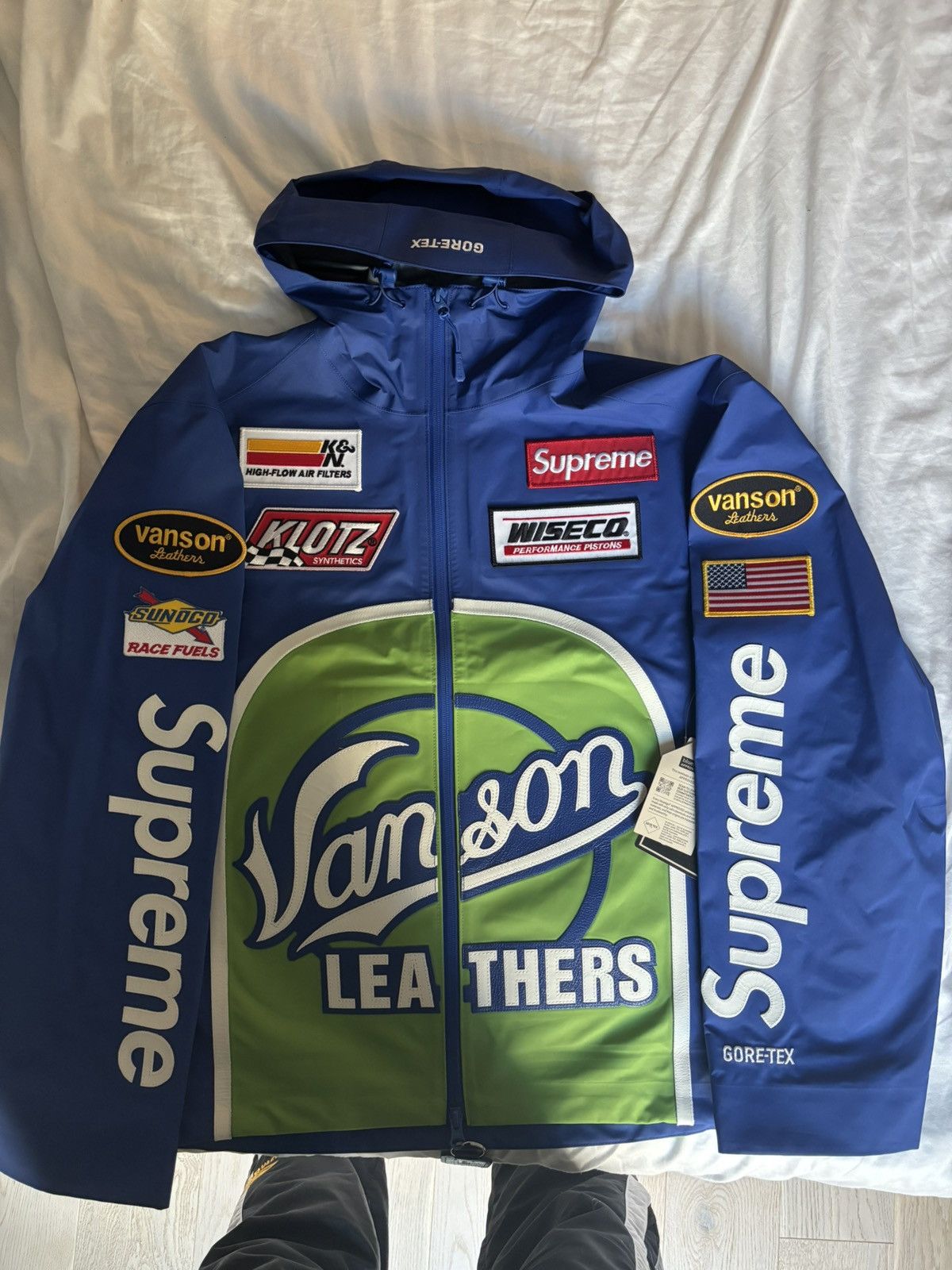 Supreme Vanson GORE-TEX Shell Jacket M Vanson Leathers®/GORE-TEX