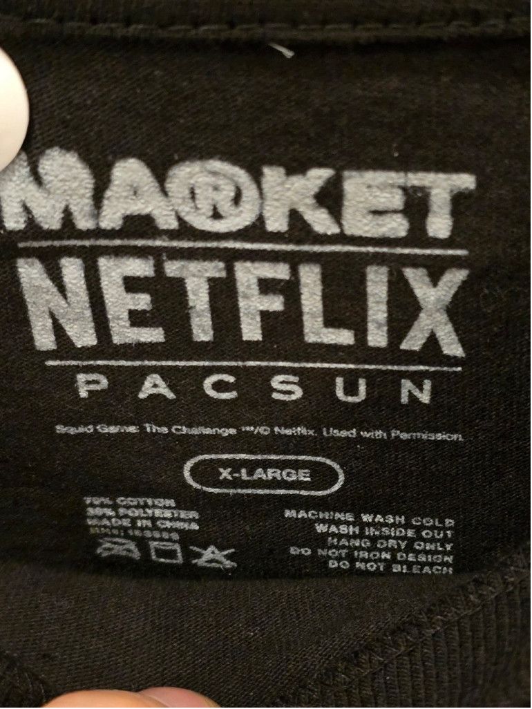 Market Pacsun MARKET x Collab with Netflix Squid Games XL Tee Size US XL / EU 56 / 4 - 2 Thumbnail