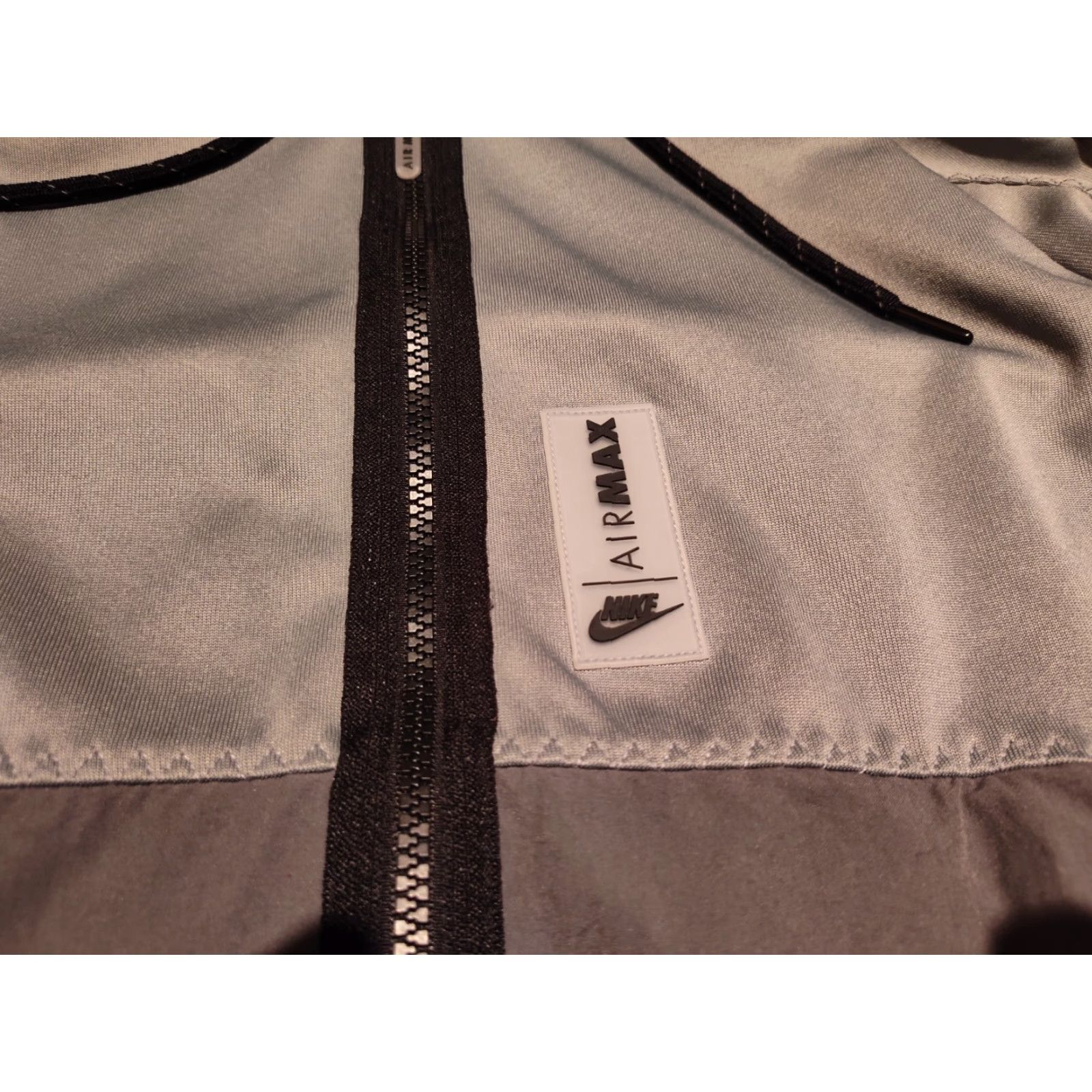Nike NIKE NSW Air Max Grid Full Zip Hoodie Jacket Coat Woven Grey S EUC Men Grey Zip Windproof Full Zip AirMax Jacket Size US S / EU 44-46 / 1 - 6 Thumbnail
