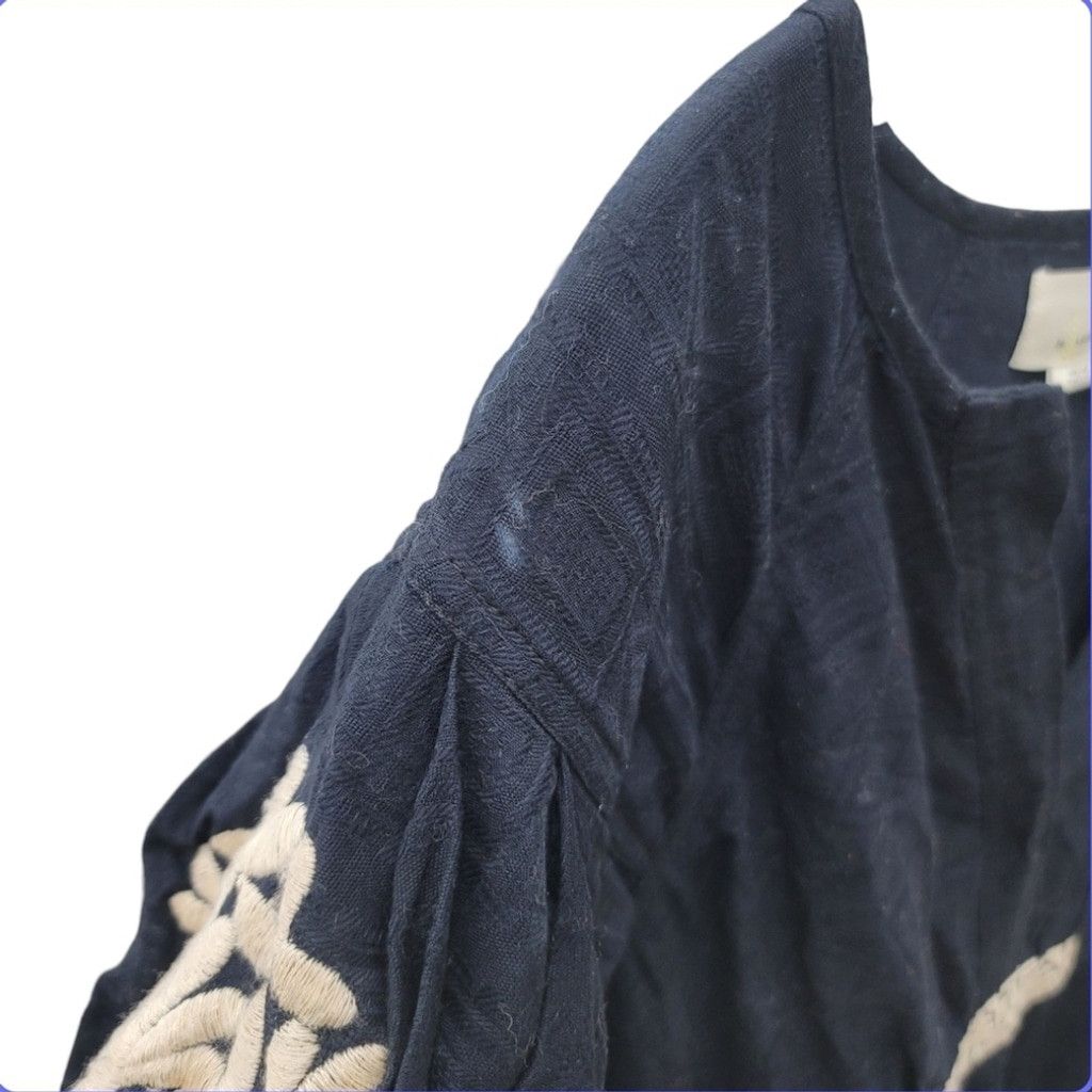 Anthropologie Anthropologie Orla Embroidered Mini Dress Size XS / US 0-2 / IT 36-38 - 6 Thumbnail