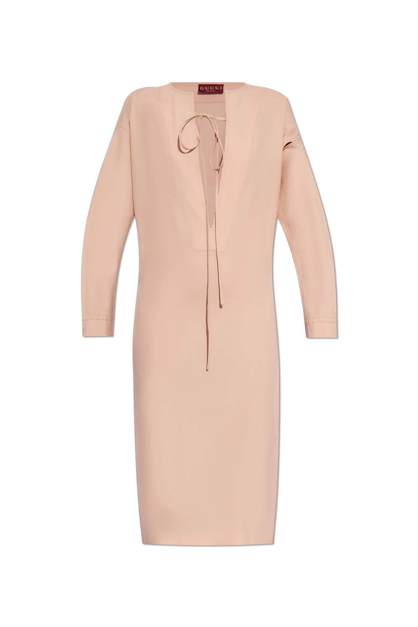 Gucci o1la5ras0526 Midi Dress in Pink Size M / US 6-8 / IT 42-44 - 1 Thumbnail