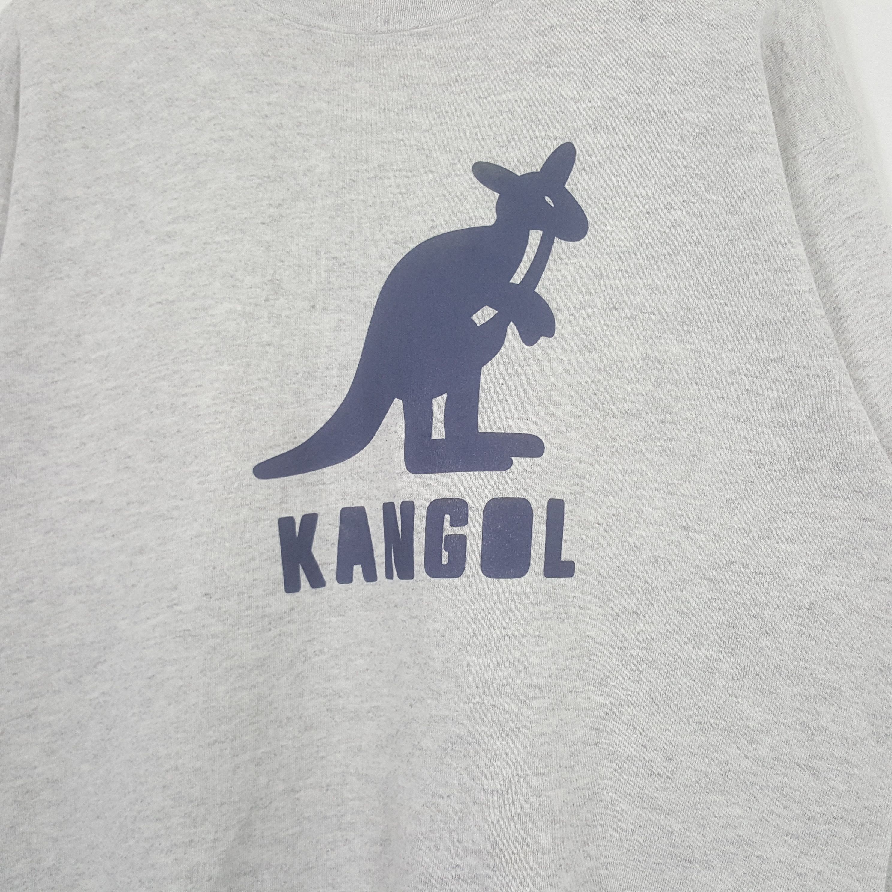 Vintage Kangol Big Logo Streetwear Style Sweatshirt