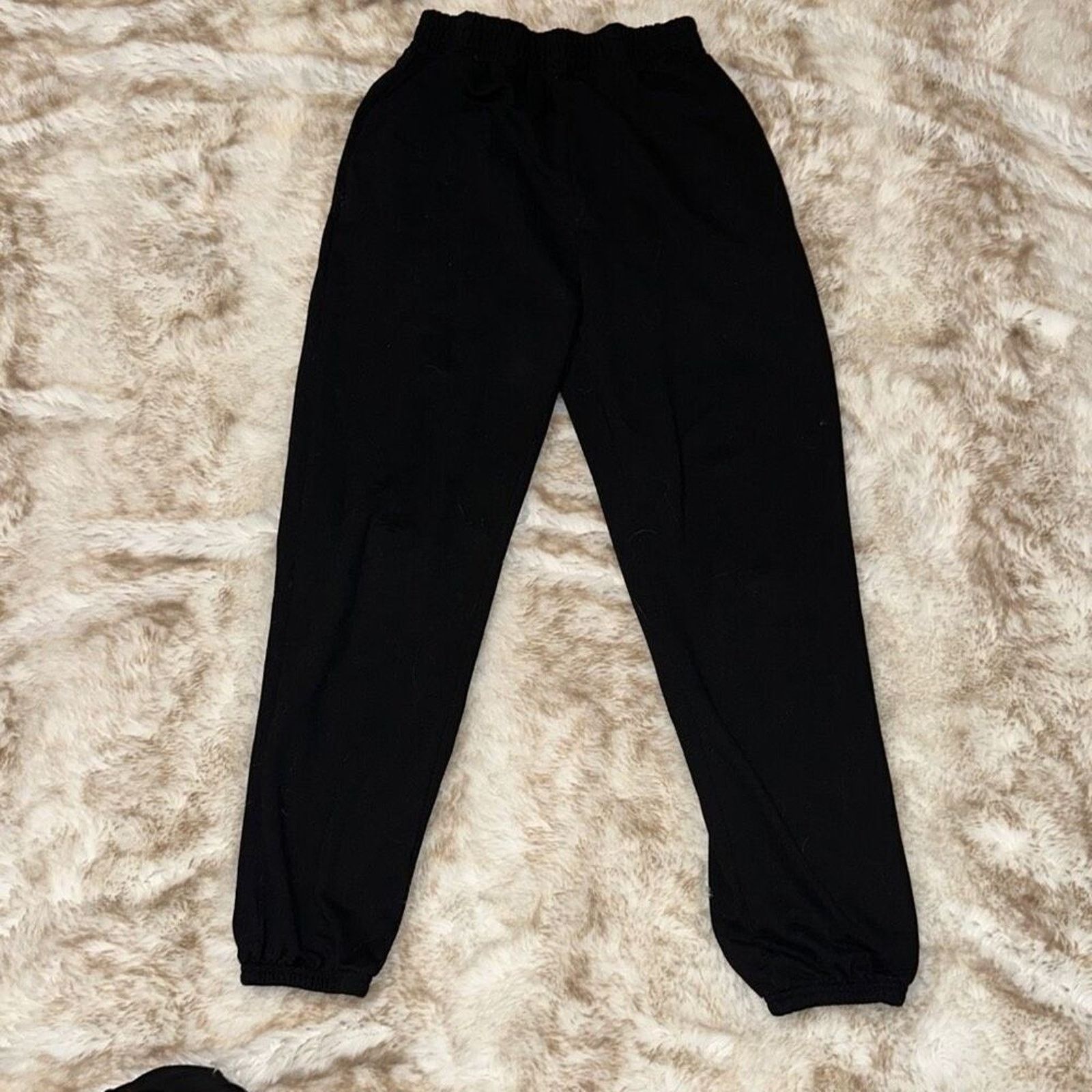 Other Black Jogger Sweatpants | Sz S (NO SIZE TAG) Size 27" / US 4 / IT 40 - 2 Thumbnail