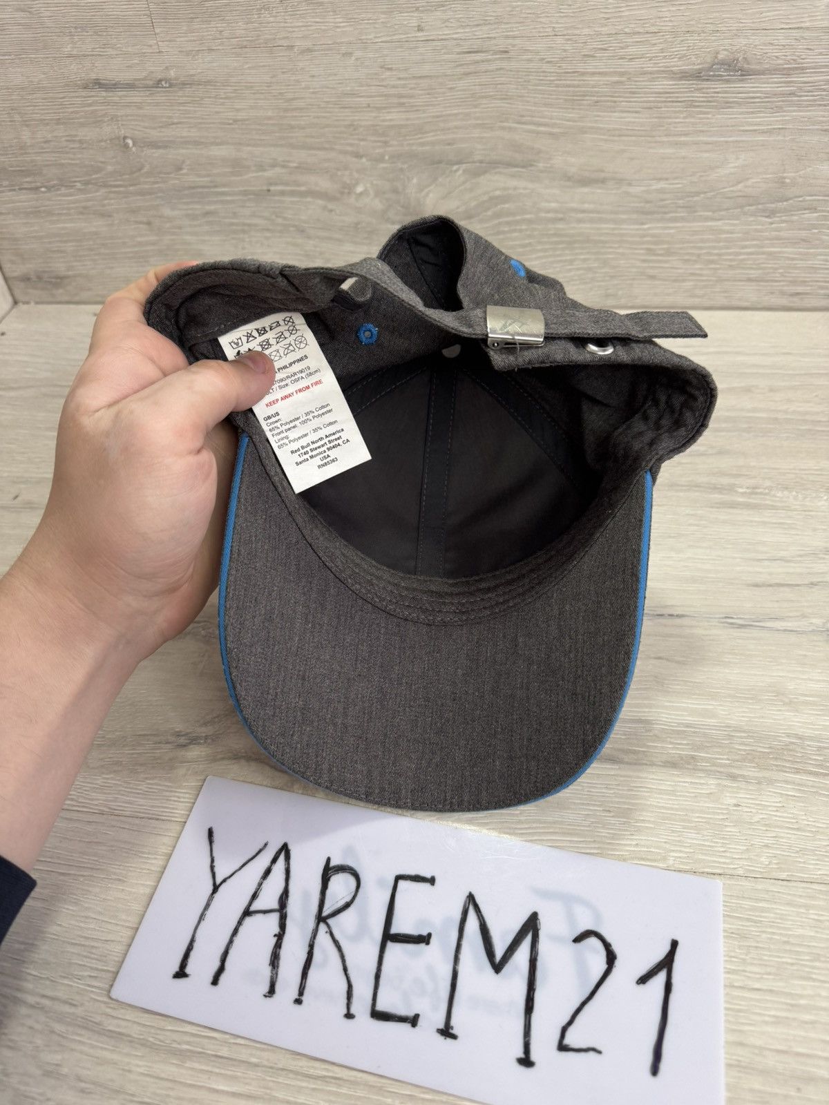 Red Bull Red Bull cap hat Size ONE SIZE - 4 Thumbnail