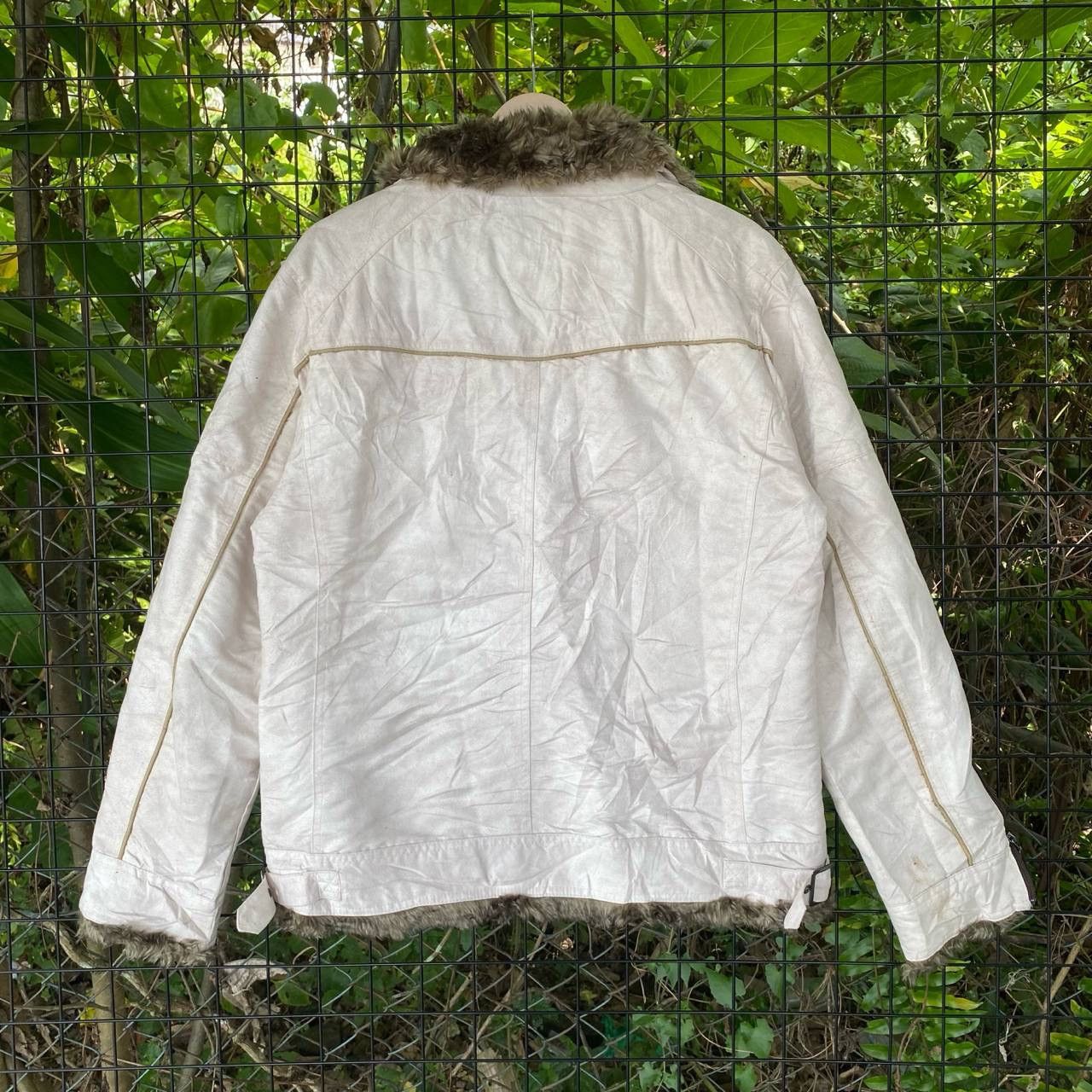 Furla × Japanese Brand × Vintage Vintage Japan Faux Fur Jacket Size US L / EU 52-54 / 3 - 9 Thumbnail