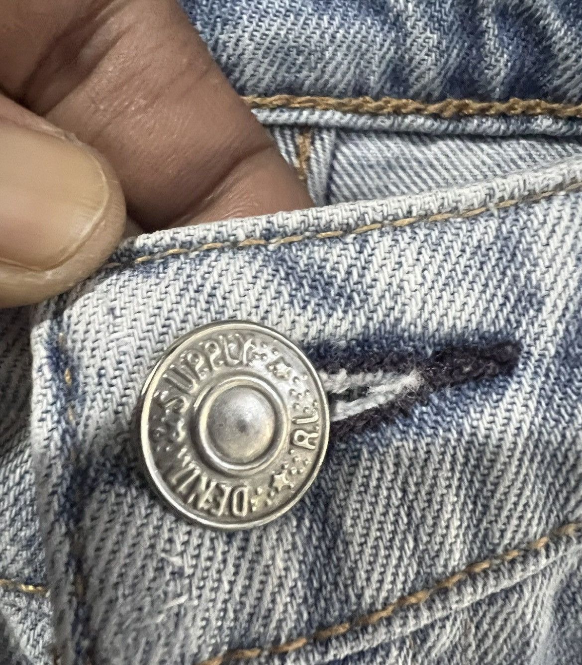 Denim & Supply Ralph Lauren 🔥Denim & Supply Ralph Lauren Distressed Denim Size 29" - 10 Thumbnail