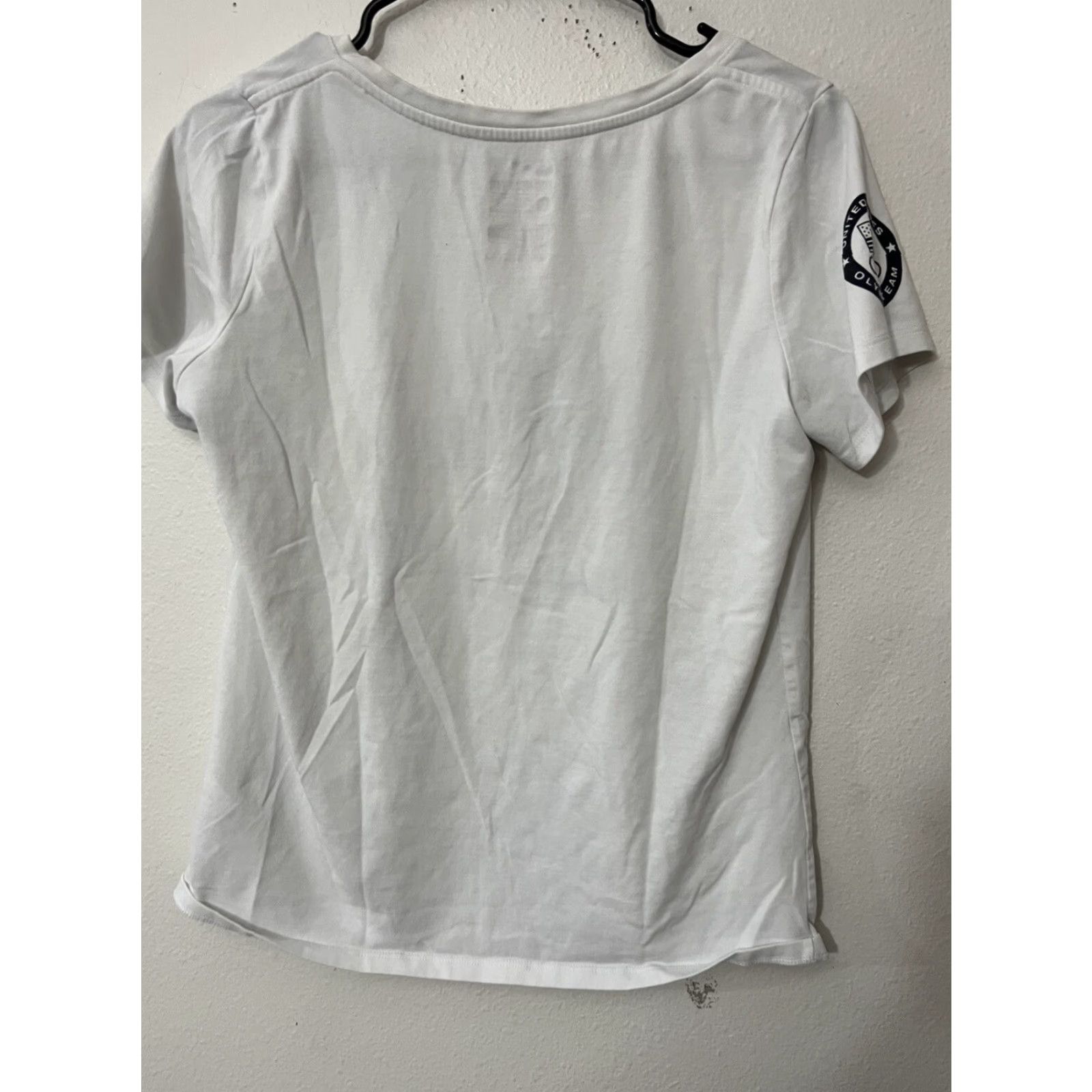 Nike VINTAGE Nike Dri Fit USA Olympic Trials 2016 Eugene Oregon TEES SZ Large White Size ONE SIZE - 3 Thumbnail