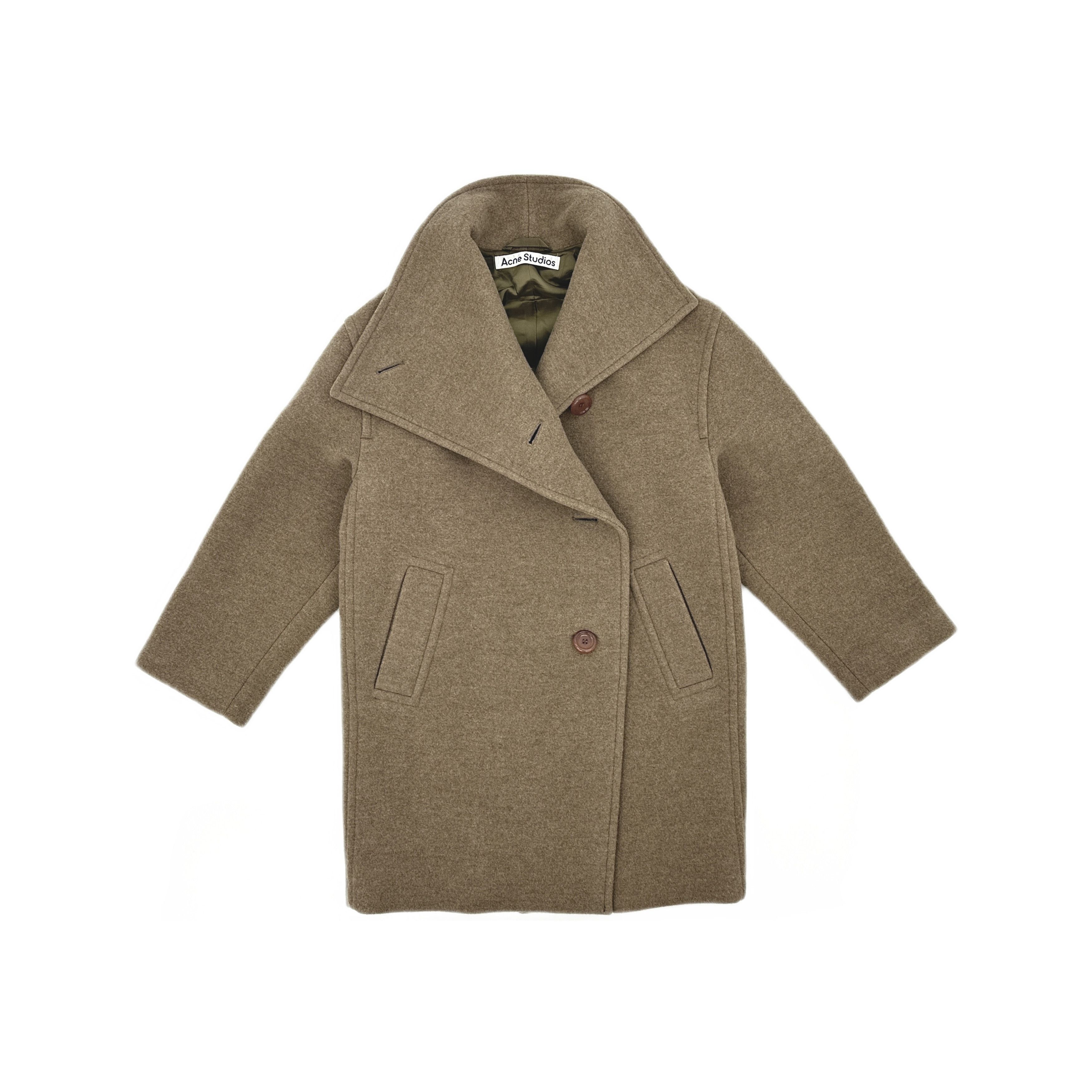 Acne Studios Acne Studios Wool Blend Coat Size XXS Size XXS / US 00 / IT 34 - 1 Thumbnail