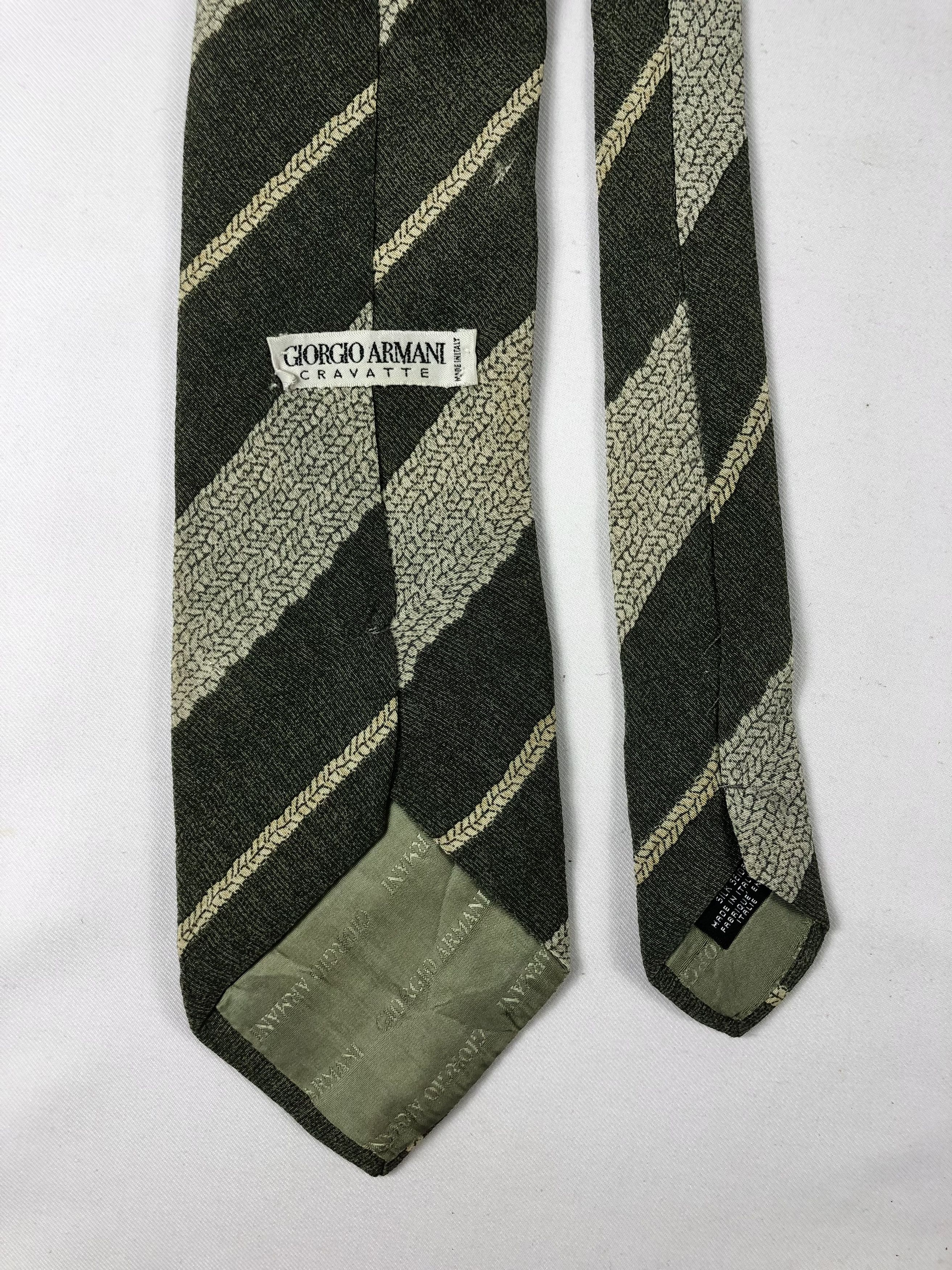 Giorgio Armani Rare Giorgio Armani Cravatte Silk Tie Made in Italy Size ONE SIZE - 6 Thumbnail
