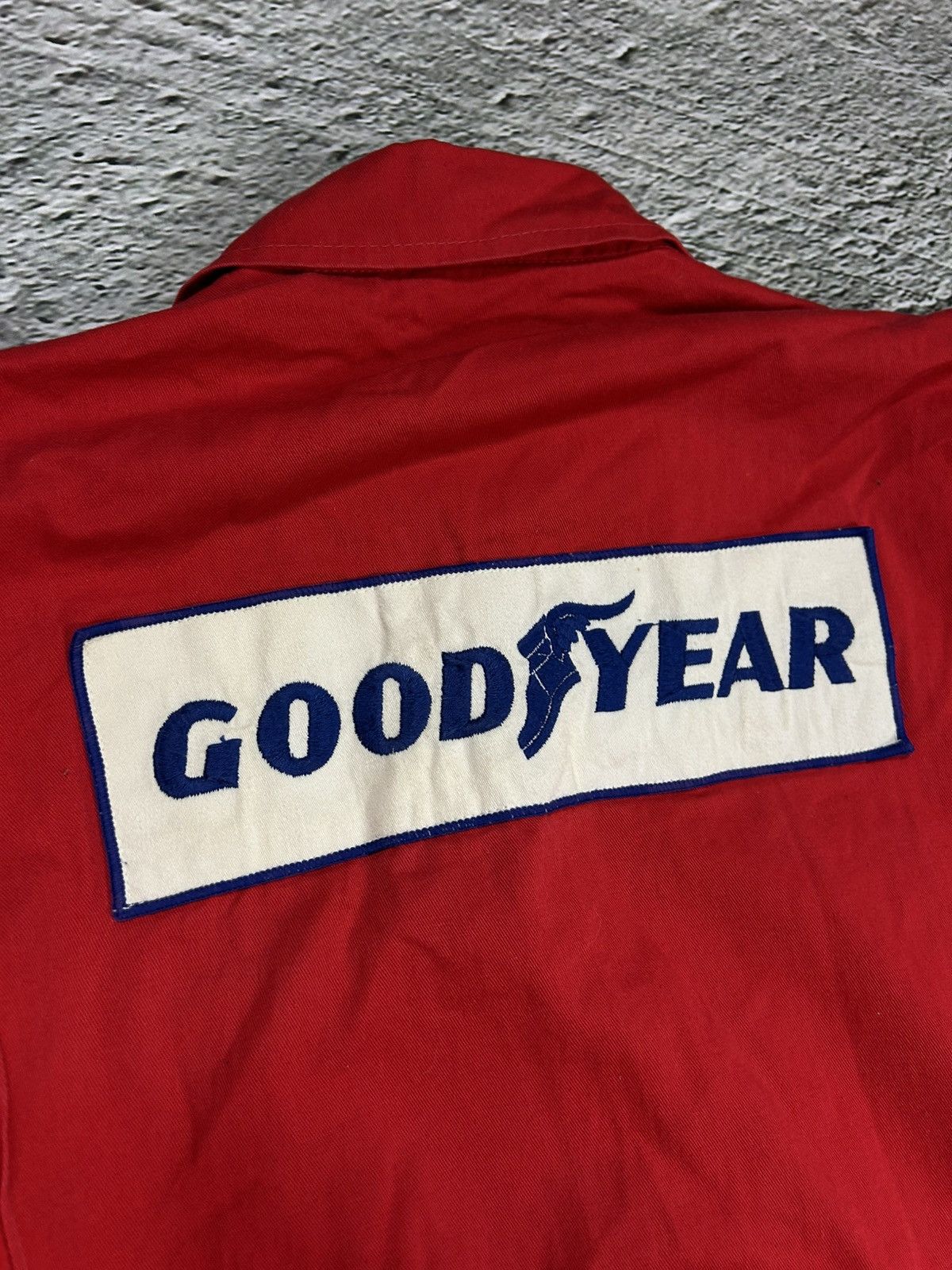 Vintage Vintage Goodyear Marlboro Racing Motorsport Overall Red Size US 34 / EU 50 - 11 Thumbnail