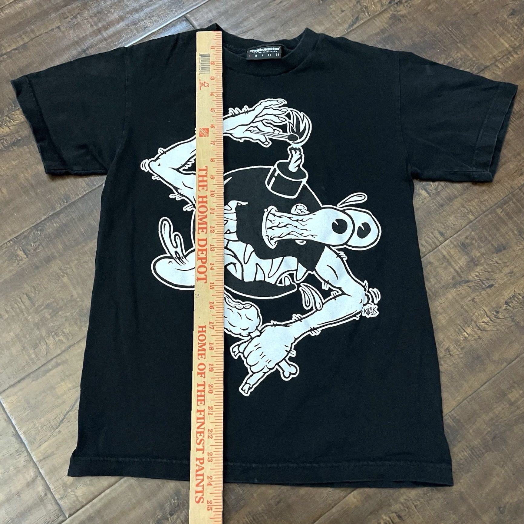 The Hundreds The Hundreds X Frank Kozik Limited Edition 2020 T-Shirt Small Art Band Tee RARE Size US S / EU 44-46 / 1 - 6 Thumbnail