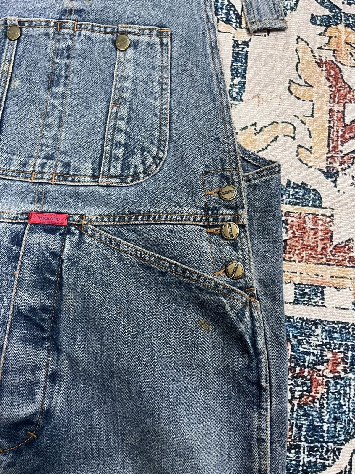 Marithe + Francois Girbaud Vtg Marithe Francois Girbaud Overall Denim Size US 34 / EU 50 - 5 Thumbnail