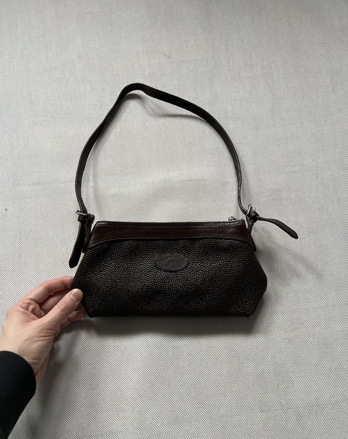 Mulberry Handbag Mulberry Brown Leather Congo Rare Croc Riri Size ONE SIZE - 2 Thumbnail