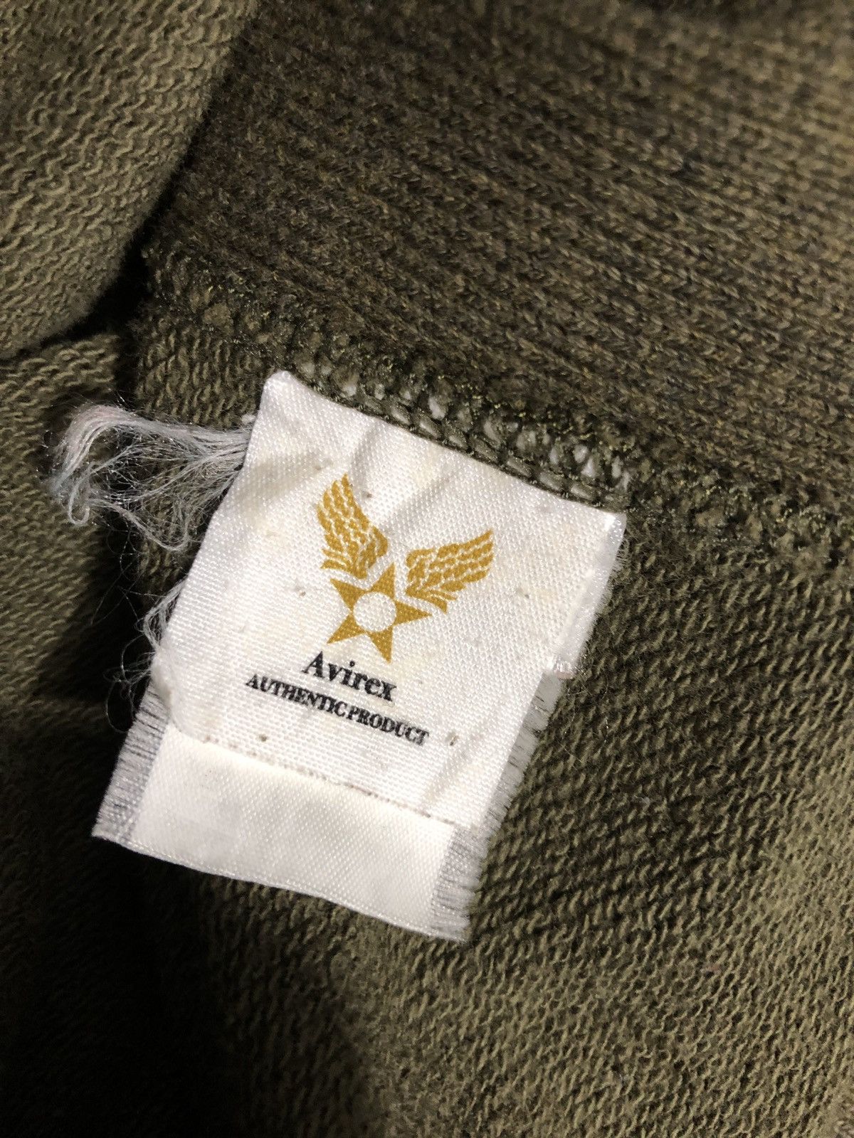 Avirex × Vintage Vtg AVIREX HOODIE MILITARY Size US XL / EU 56 / 4 - 10 Thumbnail