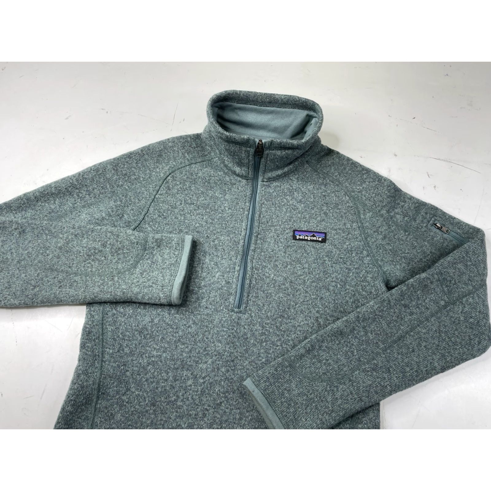 Patagonia Patagonia Sweatshirt Pullover 1/4 Zip Shadow Blue 25617 Womens Small Size S / US 4 / IT 40 - 2 Thumbnail