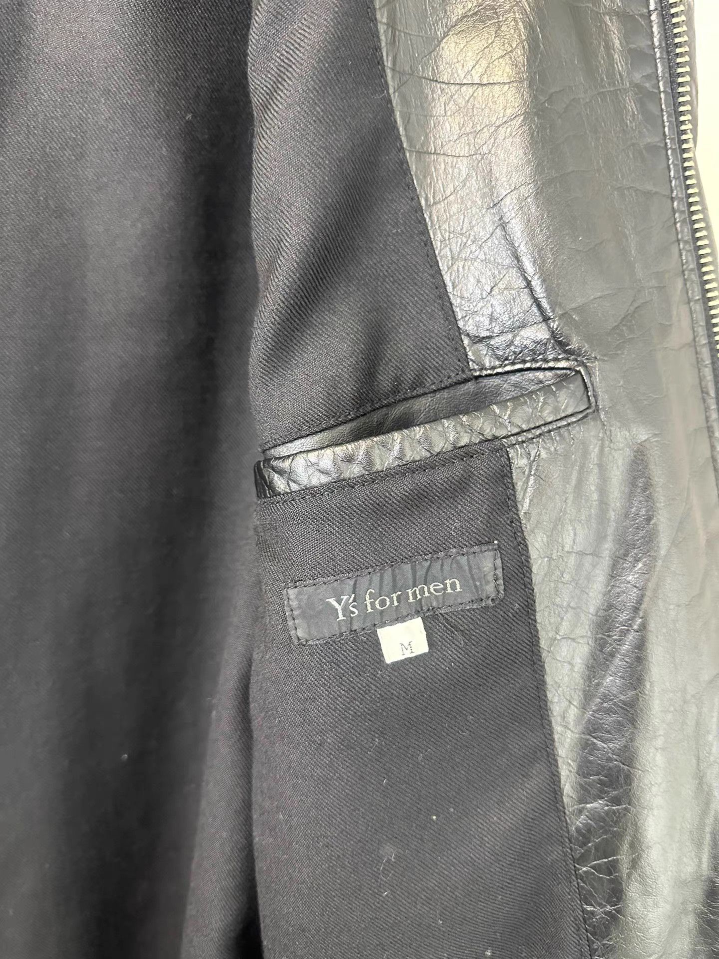 Yohji Yamamoto yohji yamamoto y's for men Leather Parka Coat K20 Size US M / EU 48-50 / 2 - 7 Thumbnail