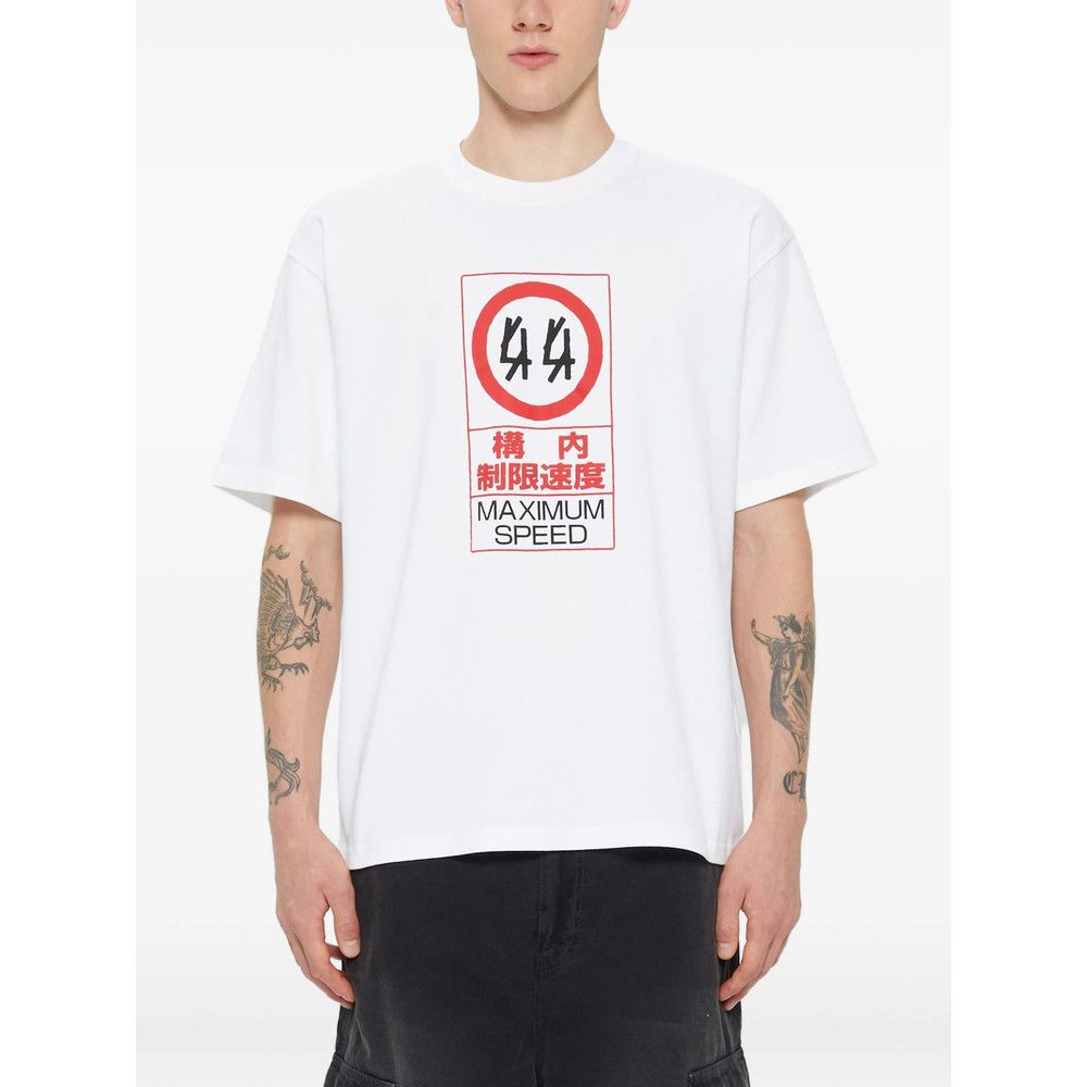 44 LABEL GROUP 44 Label Group WHITE T-Shirts & Vests - T-Shirts Size US M / EU 48-50 / 2 - 1 Thumbnail