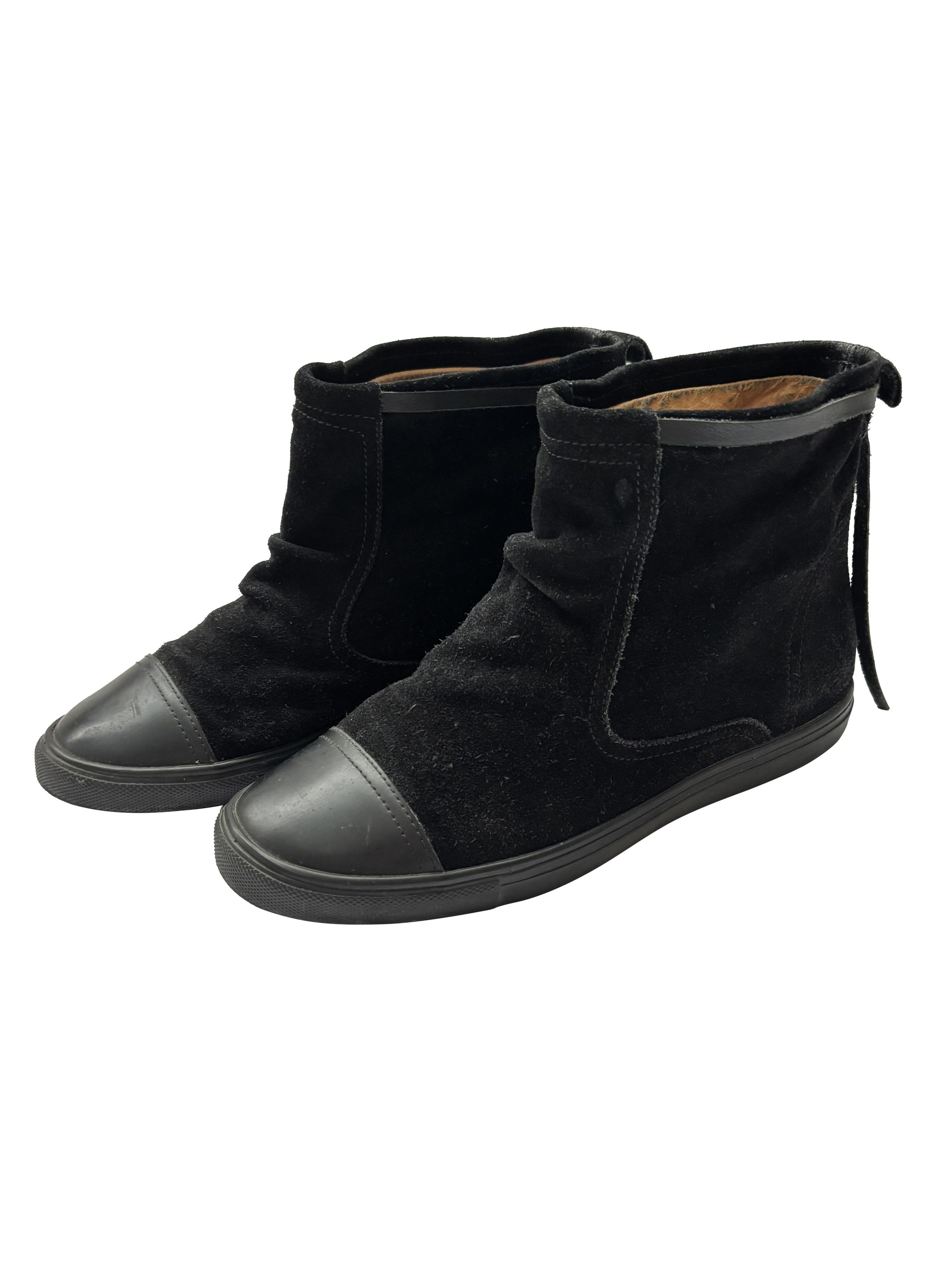 Maison Margiela ⚡️QUICK SALE⚡️Maison Margiela MM6 Black Suede Ankle Boots Size US 7 / IT 37 - 1 Thumbnail