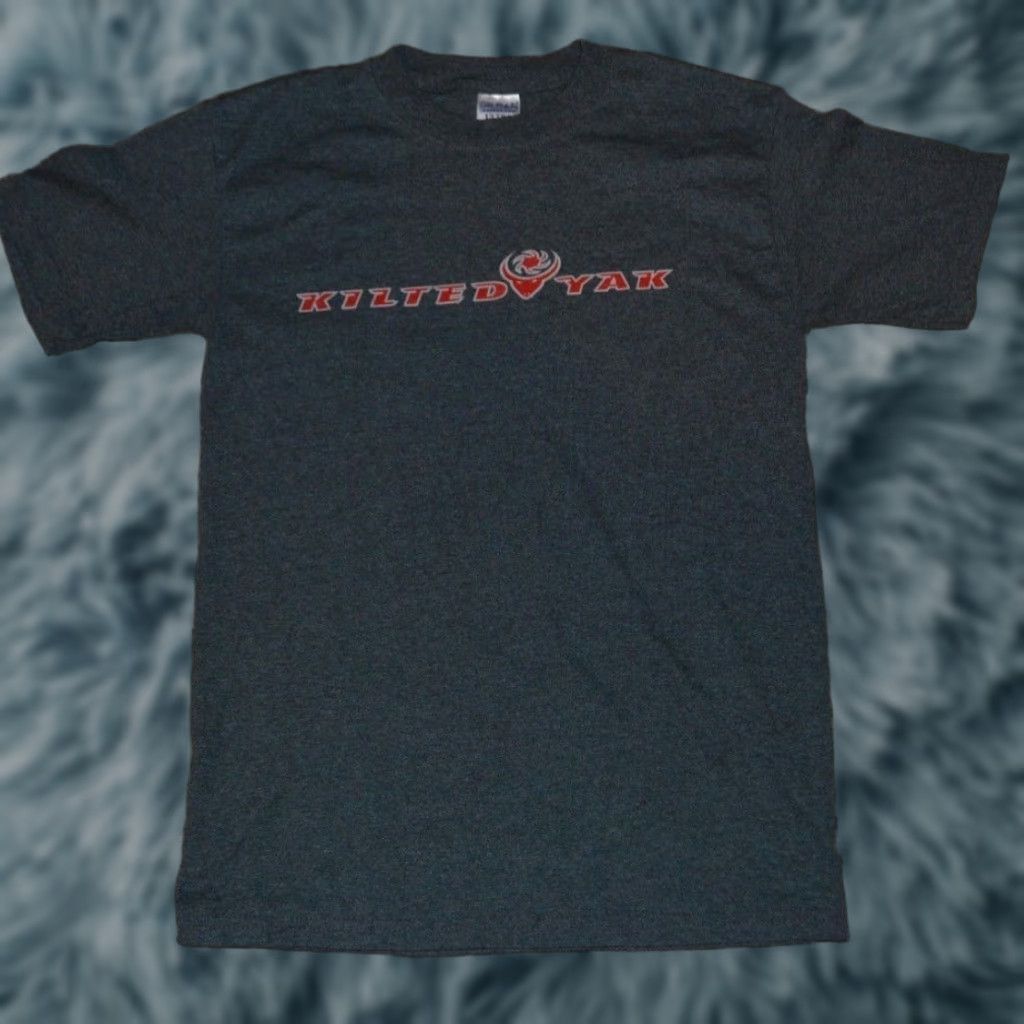 Gildan Kilted Yak T Shirt Small Mens Graphic Tee Cotton Blend Gray Snowboarding Size US S / EU 44-46 / 1 - 1 Thumbnail